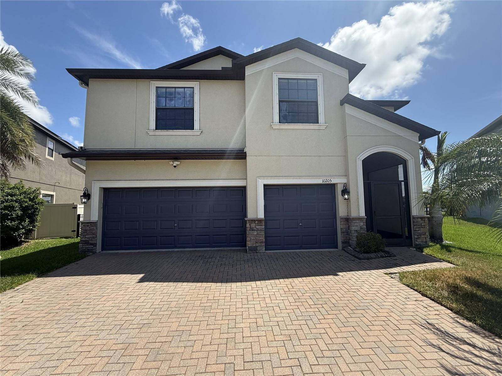 6-bedroom POOL home with serene pond views is ready and waiting in Ruskin's Belmont Community! With over 3100 Square feet, this lovely 2 story home has a lot to offer. A living and dining room combination greets you at the entrance. Just beyond is a beautiful kitchen with modern white wood cabinetry, granite counters, closet pantry, center island with seating and eat in area. The family room is very spacious with beautiful LVP flooring, upgraded built in fireplace and access to the pool deck through slider. There is a downstairs bedroom as well as a full bathroom. Upstairs opens to a 14 x 11 loft - the perfect space for homework or lounging and then splits off to the primary suite - private seating area, large walk-in closet, double vanity, step in shower and soaking tub. 4 more secondary bedrooms round out the upstairs with 2 full bathrooms. Convenient laundry room is upstairs. Live and love Florida with a fully fenced yard, beautiful pool with spa, outdoor fireplace, wide open deck and upgraded pavered patio with firepit just outside of the screened lanai. 3 car garage too! So much flexibility in this floor plan and only a short drive to downtown Tampa, close to eateries, hospital, shopping...It's good to be home! This property may qualify for Seller Financing (Vendee).