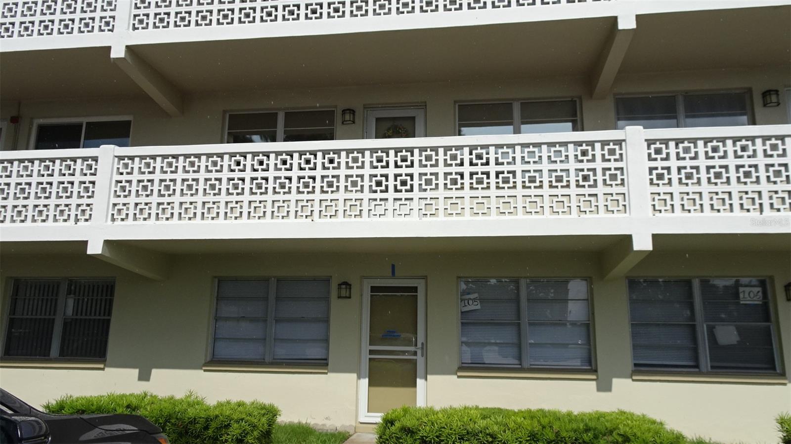 Priced under market, move right in and enjoy easy Florida living in this beautifully renovated first-floor condominium featuring one bedroom and one-and-a-half baths. Updated from top to bottom, this move-in ready home combines modern style with peace of mind thanks to extensive improvements, including a new A/C system, updated plumbing and electrical, new interior and exterior doors, and new sliding glass doors.
Luxury vinyl plank flooring runs throughout the home, creating a clean, contemporary feel. The stunning kitchen has been completely remodeled with new Frigidaire appliances, a built-in microwave, double stainless-steel sink with a designer faucet, custom cabinetry, and tile backsplash.
The spacious primary suite offers dual closets, a beautifully updated en-suite bath with a tub. Bathed in natural light from a wall of windows overlooking the pool and meticulously maintained courtyard, this versatile space is ideal as a sunroom, home office, den, or guest sleeping area. 
Additional conveniences include an assigned parking space (#105) just steps from the front door and laundry facilities on every floor. The community clubhouse was also renovated and is a nice gathering space for residents. Amenities also include a heated pool October to May and shuffleboard courts for year-round enjoyment.
Buy with confidence in this well-maintained community, which has successfully completed its Milestone Inspection with no additional work required and maintains fully funded reserves for added financial stability.
Perfectly situated across the street from Gateway Market Center, you'll enjoy convenient access to Publix, Target, CVS, Miller's Ale House, Steak 'n Shake, a wide variety of shopping and dining options. Plus, you're only about 20 minutes from both downtown St. Petersburg and Tampa, making it easy to enjoy the area's beaches, entertainment, dining, and major employment centers.
Whether you're looking for a full-time residence, seasonal retreat, or low-maintenance investment, this beautifully updated condo is ready for you to call home.