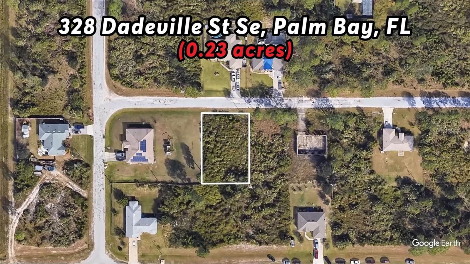 LOCATION LOCATION LOCATION!! Discover the perfect opportunity to build your dream home on this 0.23-acre vacant lot in Palm Bay, Florida, within the thriving Port Malabar community. The lot is currently uncleared and has NO HOA, allowing you to design your home and landscaping to your exact specifications! In a residential neighborhood surrounded by other houses, the lot offers a great sense of community. Palm Bay offers plenty of recreational opportunities, including nearby beaches, parks, and nature preserves. Located just 30 minutes from pristine beaches and less than two hours from Walt Disney World, this community combines convenience and tranquility. Enjoy peaceful surroundings and scenic landscapes in an up-and-coming neighborhood with new homes springing up. Conveniently situated under 10 minutes from a Publix. Near dining, shopping, golf courses, schools, the I-95, and Melbourne Orlando International Airport (MLB), this lot offers endless possibilities with no HOA restrictions. ADJACENT LOT ALSO FOR SALE