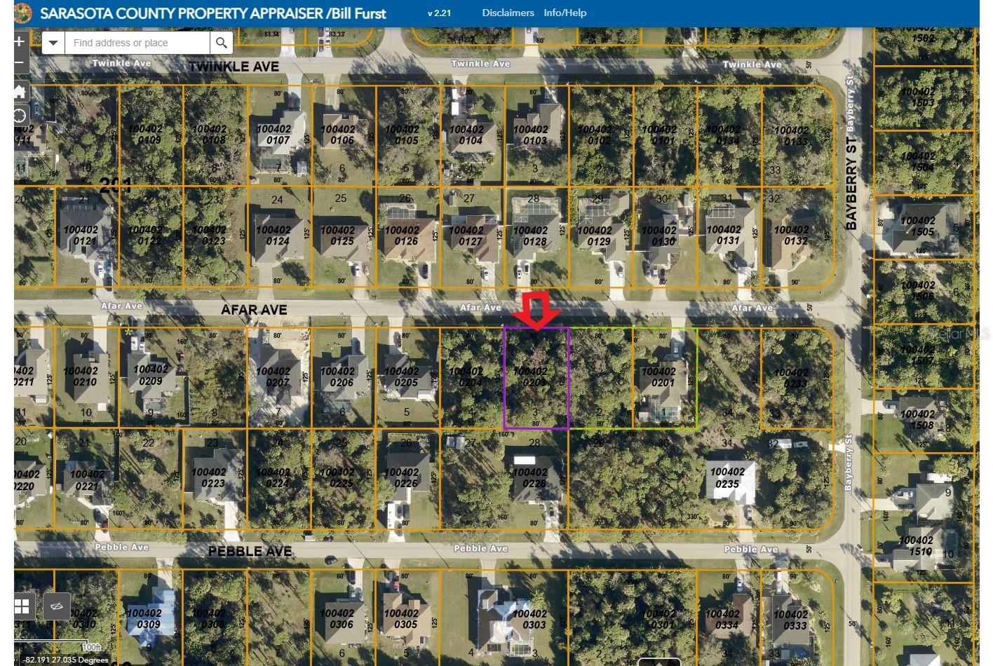 PORT CHARLOTTE SUB 06 - Land
