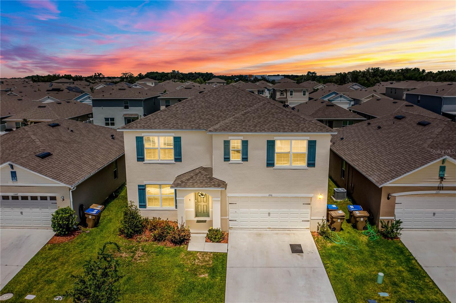 Welcome to your dream home in the highly sought-after Kindred community! This beautiful 5-bedroom, 3-bathroom home offers a thoughtful layout with a first-floor bedroom and full bathroom, perfect for guests, multi-generational living, or a private home office. Enjoy the comfort and the elegance of NO CARPET on the first floor. Stroll directly to the clubhouse, pool, and community amenities, or explore the scenic walking trails, sidewalks, and open green spaces throughout the neighborhood. Families will love the convenience of a K-8 school right in Kindred, while commuters will appreciate being just **10 minutes from the Florida Turnpike, 20 minutes to Downtown Kissimmee, and 30 minutes to Disney’s world-famous theme parks**. Life in this vibrant community feels like a year-round vacation. Residents enjoy multiple pools, a brand-new clubhouse, a fitness center, recreational fields, a pet park, beach volleyball courts, walking and biking trails, and playgrounds. Relax under shaded cabanas, gather with friends in open green spaces, or stay active at the outdoor exercise stations, all designed to support a healthy, social, and community-focused lifestyle. This home also offers an UNBEATABLE location with easy access to US-192, SR-417, and Florida’s Turnpike, putting NeoCity, Lake Nona/Medical City, Orlando International Airport, and world-class theme parks just minutes away. Combining comfort, convenience, and lifestyle, this is a home you don’t want to miss!. Schedule your showing today and make it yours!