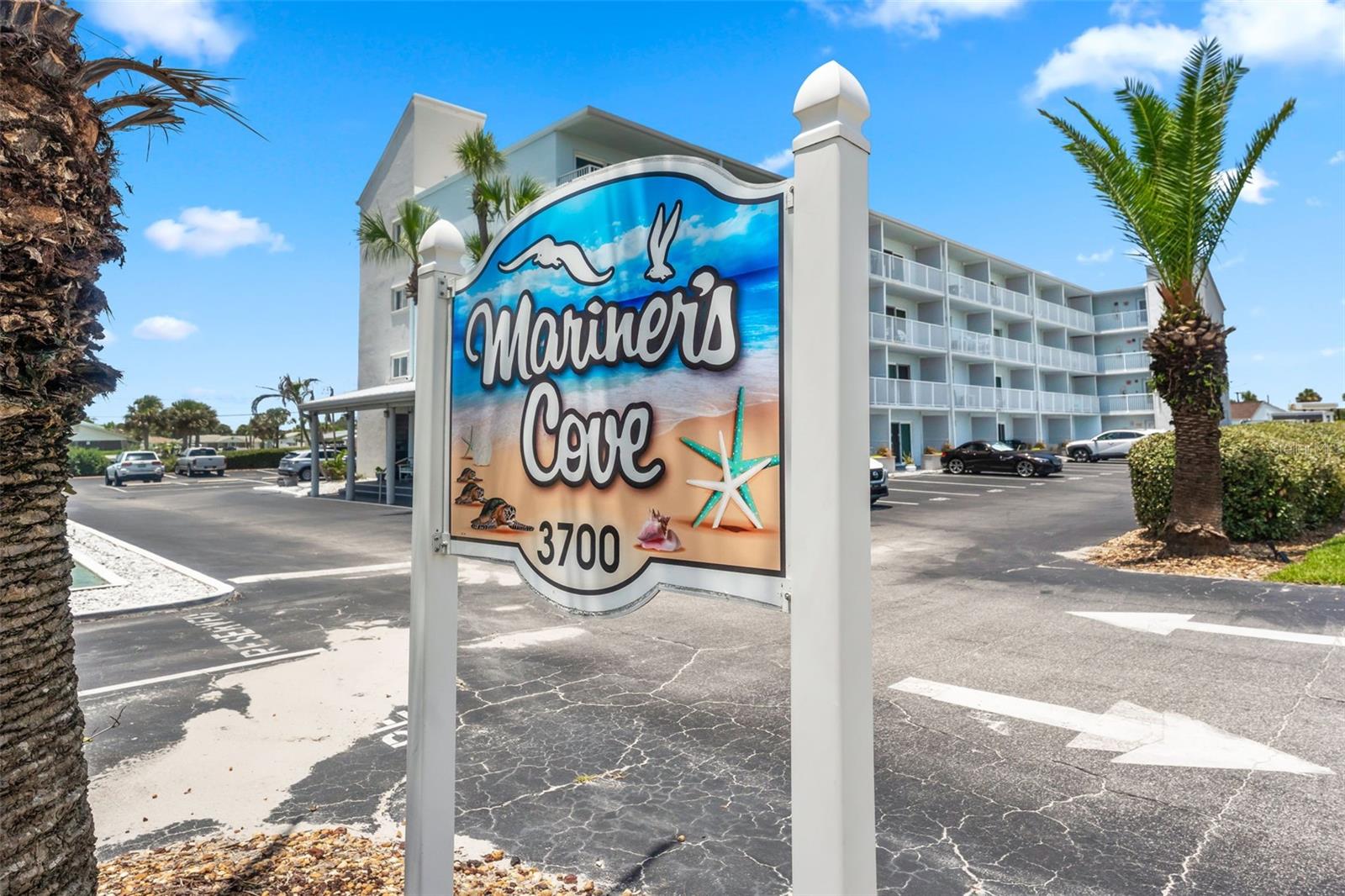 Experience the best of beachside living in this beautifully updated **third-floor condominium**, ideally located directly across from the Atlantic Ocean in the heart of New Smyrna Beach. Whether you're looking for a vacation getaway, investment property, or full-time residence, this turnkey unit offers the perfect blend of comfort, style, and location. Step inside to find a bright, open-concept living space featuring luxury vinyl plank flooring, fresh coastal finishes, and an abundance of natural light. The updated kitchen showcases crisp bright cabinetry, stainless steel appliances, subway tile backsplash, and ample counter space, seamlessly flowing into the dining and living areas—perfect for entertaining or relaxing after a day at the beach. A standout feature of this home is the versatile built-in Murphy bed wall unit, allowing the living area to comfortably accommodate additional guests while maximizing functionality and space. Sliding glass doors open to a spacious private balcony overlooking the sparkling community pool, with peek-a-boo ocean views and refreshing coastal breezes. Enjoy your morning coffee while watching the sunrise or unwind in the evening after spending the day on the sand. Located just minutes from New Smyrna Beach's renowned restaurants, shopping, Flagler Avenue, Canal Street, golf courses, and local parks, this condominium offers the ultimate Florida lifestyle with everything you need just moments away. *Wake up to ocean breezes, spend your days at the beach, and enjoy carefree coastal living at 3700 S Atlantic Avenue, Unit 306.** This is your opportunity to own a piece of paradise in one of Florida's most sought-after beach communities.