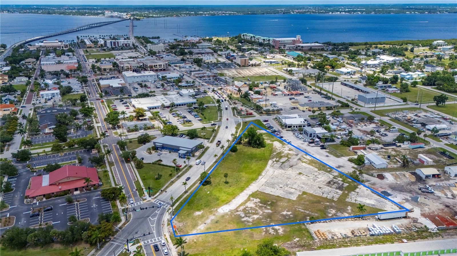 Located within the City of Punta Gorda Zoned City Center with Direct Access to North Bound US 41 (Tamiami Trail)   The Listing consists of Three (3)Parcels, 500 Tamiami Trail, 550 Tamiami Trail and 600 Tamiami Trail for a total of 2.96 Acres, Ideal Development Area with High Visibility.  This Property will allow but not limited to Offices, Retail, Restaurants, and Hotels.  The South Corner provides property exposure with a signalized Intersection of US 41 (Tamiami Trail) and Taylor Road. Punta Gorda is located Conveniently between Tampa and Naples with quick Access to I-75, along with just a few miles to the Punta Gorda Airport.  ****PUNTA GORDA IS IN THE TOP 10 AND ONE OF 5 IN THE STATE OF FLORIDA FOR BUSIEST FOR COMMERCIAL REAL ESTATE***