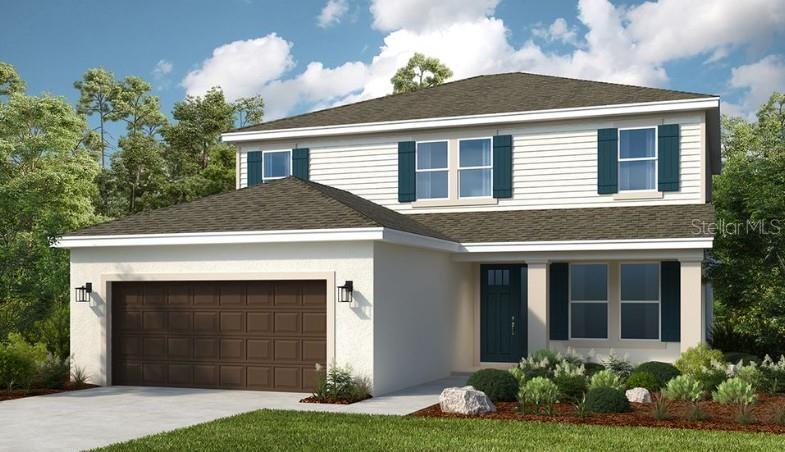 Under Construction. What's Special: No Rear Neighbors | Conservation View | Dedicated Study. New Construction - August Completion! Built by America's Most Trusted Home Builder. Welcome to the Bahama at 732 Sky Shade Drive in Indigo Creek! A beautifully designed home filled with warmth, light, and thoughtful details throughout. The open great room flows effortlessly into the kitchen and casual dining area, creating a cozy and connected space for everyday living and gathering. A formal dining room on the main level adds a touch of elegance for hosting special dinners, while the convenient first floor laundry room keeps daily routines simple and organized. The private primary suite offers a serene retreat with a spacious bath and inviting comfort. Upstairs, three secondary bedrooms, a generous loft, and a flexible study provide room to relax, work, and grow. A covered lanai and welcoming porch extend the charm outdoors. Indigo Creek in Apollo Beach offers stunning lake views and plenty of ways to enjoy nature. Planned amenities include a pool, cabana, dog park, and boardwalk, along with a National Wildlife Federation–certified monarch butterfly garden and a nature playscape. Additional Highlights Include: gourmet kitchen, shower in place of a tub in the secondary bath, 8' interior doors, garden tub with a separate shower in the primary bathroom, and outdoor kitchen rough-in. Photos are for representative purposes only. MLS#TB8512393