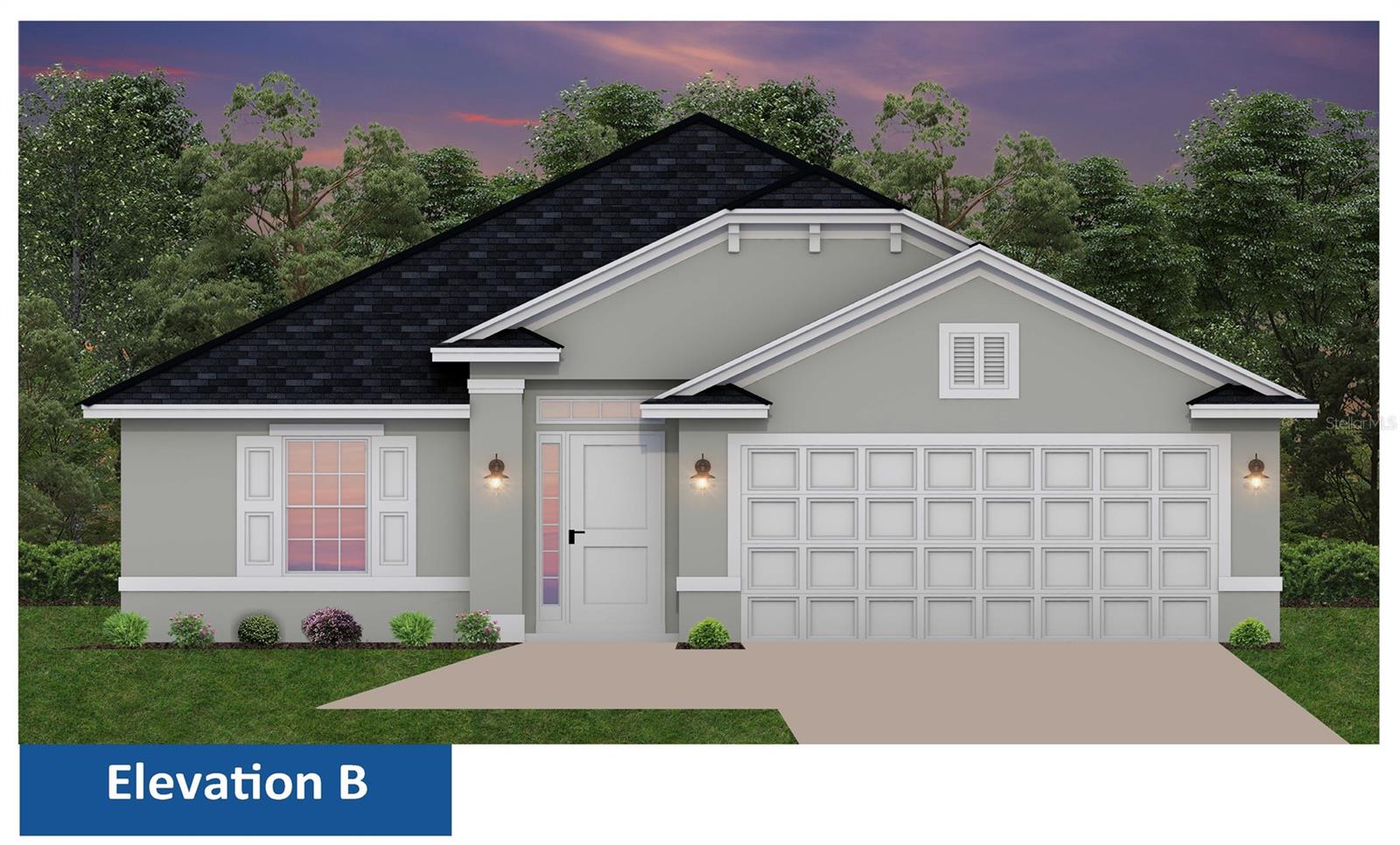 Under Construction. 4/2/3 1635 sqft Features include: 3 Car garage, 14'x 10' trussed covered porch, Tile shower w/light ILO tub/shower unit in master bath, Tile all areas except bedrooms, Granite counter tops, Stainless steel upgrade (microwave, stove dishwasher), Rear door mini blinds, Matte Black Finishes THIS HOME QUALIFIES FOR A LOW-INTEREST RATE BUYDOWN WHEN BUYER CLOSES WITH A SELLER APPROVED LENDER AND SIGNS A CONTRACT BY 5PM ON 7/12/2026. THE REDUCED PRICE IS A PROMOTIONAL PRICE EFFECTIVE UNTIL 5PM ON 7/12/2026. TAEXX pest control system built in home. Builder warranty! Builder helps with closing costs when Buyer pays cash or closes with Seller approved lender. Prices /Promotions are subject to change without notice
Estimates completion: Sept/Oct '26