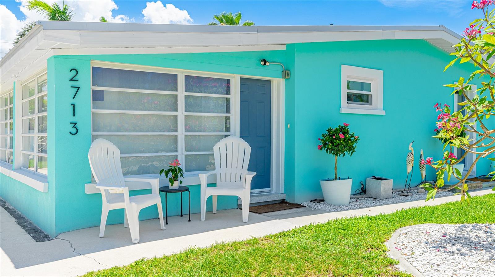 ~~~~~~PRICE DROP~~~~~~~~ The time to buy your beach house is NOW!!  
Welcome to Turquoise Beach Bungalow, a thoughtfully reimagined island retreat designed for effortless second-home living. Completely renovated inside and out in 2024–2025, this home blends timeless island character with modern comfort, quality craftsmanship, and true lock-and-leave ease.

From the moment you arrive, everything has already been done for you. A new seamless metal roof, fresh stucco exterior, updated systems, all-new appliances, three new AC units, and a tankless water heater provide peace of mind when you are away and comfort when you are here.

Inside, terrazzo floors set a relaxed coastal tone throughout the open and expanded layout. A newly added approximately 350-square-foot primary suite offers a private retreat with a beautifully finished ensuite bath and both indoor and outdoor showers, perfect after a day at the beach or for enjoying quiet island evenings. The remodeled kitchen features quartz countertops, stainless steel appliances, and generous storage, flowing easily into the main living areas and a flexible third bedroom currently used as a second lounge space. The laundry room is conveniently located just off the patio, ideal for beach days and easy transitions indoors.

Outdoors, a covered patio creates an inviting space to relax or entertain, while the oversized backyard offers ample room to add a pool and expansive outdoor living area. Whether you envision quiet mornings, sunset gatherings, or extended seasonal stays, the space is ready to adapt to your lifestyle.

Set in a peaceful neighborhood just a short walk to the Gulf beaches and the Intracoastal Waterway, the location balances privacy with convenience. Centrally positioned between the island’s two bridges, you are close to shops, dining, and island favorites. An added bonus is the opportunity to lease nearby boat slips through the City of Holmes Beach, just a block away on Avenue B.

Being sold turnkey furnished, Turquoise Beach Bungalow is ready for you to arrive, unwind, and enjoy island life from day one. Schedule your private showing and experience how seamless owning a second home can be.