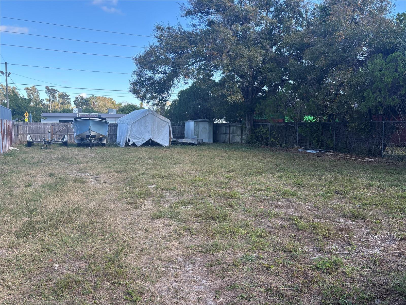 This is a great vacant lot with some recent new builds on the same street.  Build a new home on this vacant land in N. St. Petersburg.  Property is fenced in and gated with a lock.