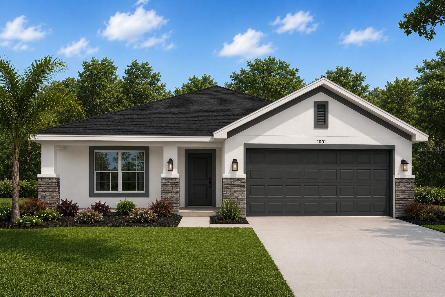 Pre-Construction. To be built. LIMITED-TIME SPECIAL PRE-CONSTRUCTION PRICING WITH OUTSTANDING BUILDER INCENTIVES! Now pre-selling in a brand-new section of Aviary at Rutland Ranch.
HOME: Secure the 1970 plan on a premium water-view homesite. This thoughtfully designed 1,970-square-foot home offers 3 generously sized bedrooms, 2 baths, soaring 10-foot ceilings, and an inviting front porch accented with stacked stone. From the moment you step through the front door, the home feels open, bright, and spacious, with a large great room flowing seamlessly into the beautifully appointed kitchen, breakfast area, and versatile Dining Room/Flex Space. The generously sized primary suite features a beautiful tray-vault ceiling with crown molding. There may still be time to choose from available interior and exterior color selections.
INTERIOR FEATURES: Enjoy luxury vinyl plank flooring throughout the main living areas, carpet in the bedrooms, 10-foot ceilings throughout the main living spaces, and a thoughtfully selected collection of designer finishes. Modern details throughout the home include 5¼-inch square-profile baseboards, two-panel interior doors, Level 2 black plumbing and lighting fixtures, and black-framed bathroom mirrors.
KITCHEN & BATHS: The beautifully appointed kitchen features 3 cm solid quartz countertops, Level 3 painted-white cabinetry with black pulls, 36-inch upper cabinets, crown molding, a staggered microwave cabinet, and soft-close cabinet doors and drawers. All bathrooms also feature 3 cm solid quartz countertops, while the primary bath includes a separate soaking tub, a beautifully tiled walk-in shower with tile extending to the ceiling, dual vanities, and a spacious walk-in closet.
OUTDOOR LIVING: The large covered lanai extends the living space outdoors and creates an inviting area for entertaining, relaxing, or enjoying the peaceful views from this premium water-view homesite. Acess to Lanai from Primary bedrm and Living area. 
INCENTIVES: As part of this limited-time pre-construction offer, this home is listed at a specially discounted price, the builder will pay all closing costs, including prepaids, and an additional $25,000 in Flex Cash is available toward an interest-rate buydown or other approved uses.
COMMUNITY: Experience the Aviary lifestyle with a beautiful clubhouse, community pool, scenic walking paths, nature trails, and peaceful natural surroundings. Don't miss this opportunity to secure one of Aviary's premium water-view homesites while pre-construction pricing and available design selections remain.
PRE-CONSTRUCTION. TO BE BUILT. Currently pre-selling from the community model home. Visit the sales center at 16215 59th Court E, Parrish, FL 34219, to learn more about this home, available homesites, and remaining design selections.