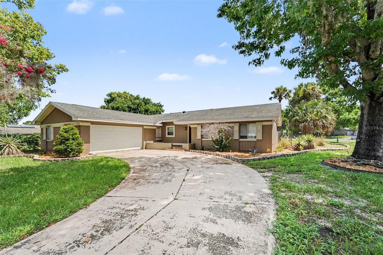 Discover this beautiful 4-bedroom, 2-bath home in the highly desirable Oak Forest
community, offering comfort, style, and a welcoming layout perfect for everyday living. The
chef-inspired kitchen showcases granite countertops, a stylish tile backsplash, and abundant
cabinetry, creating an ideal space for cooking and gathering.
The inviting living room features a wood-burning fireplace, adding warmth and charm, while
the spacious primary suite offers a large walk-in closet for exceptional storage. Enjoy Florida
living year-round on the screened-in patio, perfect for morning coffee, evening relaxation, or
entertaining guests.
A 2-car garage provides parking and additional storage, rounding out the home’s thoughtful
design.
All of this just minutes from shopping, restaurants, medical facilities, and major roadways,
delivering unbeatable convenience and accessibility.
Homes offering this level of comfort, location, and value don’t stay available for long. Make
your move before this one slips away.