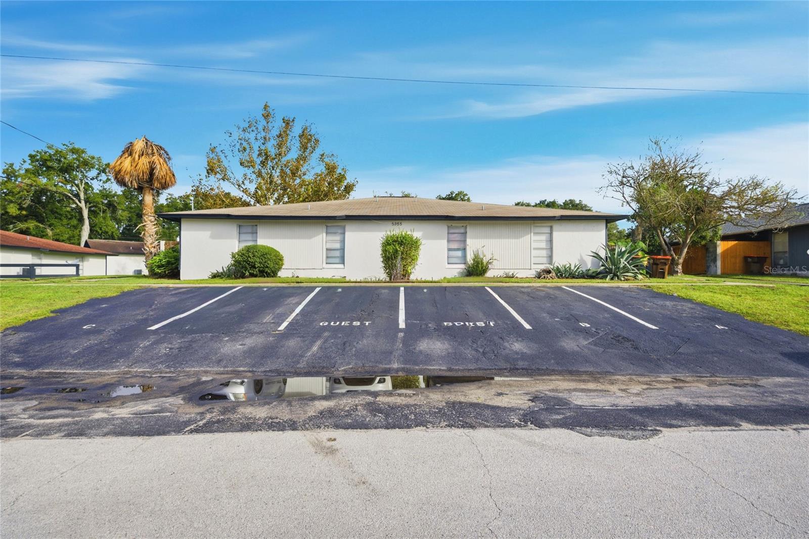 Turnkey Fully Renovated Quadplex in SE Ocala - Prime Investment Opportunity! Discover this meticulously updated quadplex in the heart of SE Ocala, perfect for investor OR a homeowner. Live in one and rent the other 3. Featuring (4) spacious 2-bedroom, 2-bath units, this property boasts modern upgrade quartz countertops, updated light fixtures, stainless steel appliances and a 2007 roof. Each unit has washer and dryer hookups and tenants supplies their own washer and dryers. Notable features: central AC and heat, 4 electric meters (City of Ocala), 4 water meters (Marion utilities) Tenants pay $41/month utility reimbursement for trash and septic maintenance There is a shared septic. Three units are tenant-occupied rent roll available upon request. One unit is currently vacant for easy investor tours or to make it home. Each unit includes a private courtyard patio and backs up to a serene wooded area for enhanced privacy. * Other buildings available for sale call for more information*