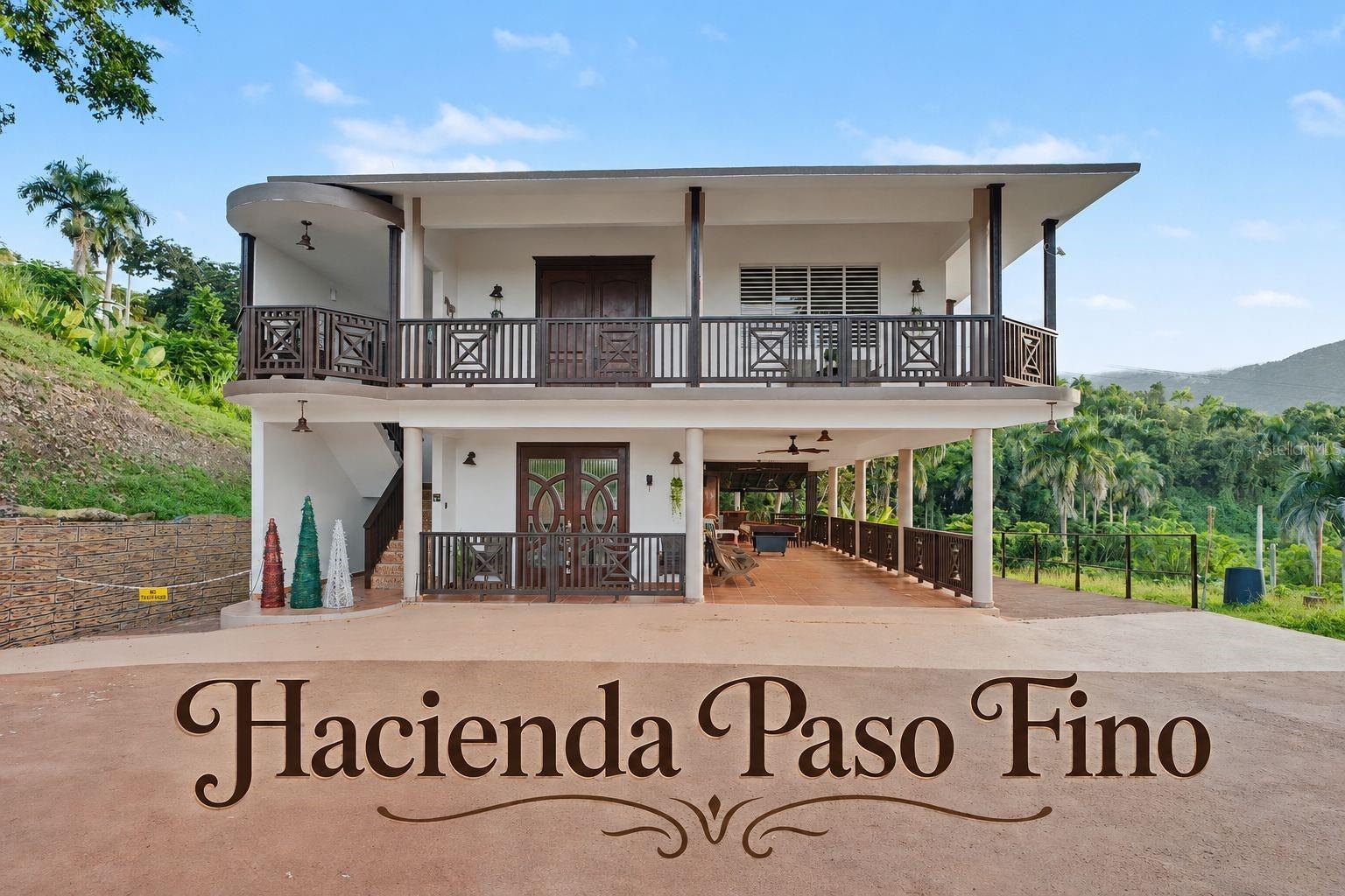 Hacienda Paso Fino – Carabalí, Luquillo

Experience the charm of country living in this spectacular Hacienda-style estate located in the desirable Carabalí area of Luquillo. Nestled on approximately one acre of land, this unique property offers breathtaking mountain views and the perfect setting to relax, unwind, and reconnect with nature. The residence features 3 spacious bedrooms, 3 full bathrooms, and 2 half baths, along with a dedicated game and entertainment area. Outdoor amenities include a private swimming pool, horse stables, and expansive grounds ideal for enjoying the peaceful countryside atmosphere. This property is also equipped with solar panels, providing energy efficiency and added peace of mind. Whether you’re looking for a private family retreat, a vacation home, or an income-producing short-term rental investment, this property offers endless possibilities.

Property Highlights:

3 Bedrooms
3 Full Bathrooms
2 Half Bathrooms
Game/Entertainment Room
Private Swimming Pool
Horse Stables
Approximately 1 acre of land
Stunning Mountain Views
Excellent Short-Term Rental Potential
Peaceful Natural Setting
Escape the hustle and bustle of city life and discover your own private paradise in the heart of Carabalí, where nature, tranquility, and Puerto Rico’s beauty come together.