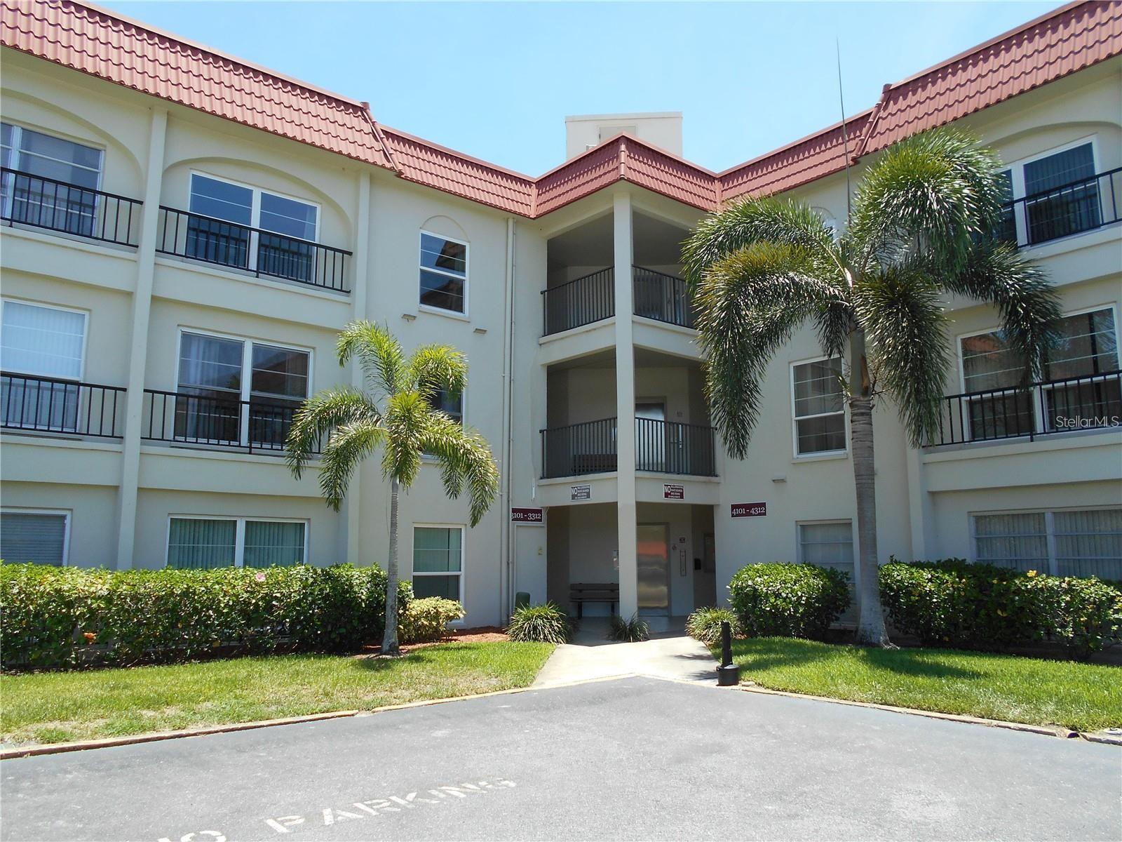 GREAT LOCATION! COASTAL DUNEDIN - JUST BRING YOUR SUITCASES!  MOVE IN READY! FURNISHED 2 BR/2BA CONDO IN POPULAR MEDITERRANEAN MANORS.   This nicely decorated FIRST FLOOR condo has newer carpet and is fully furnished, turnkey, and features 2 bedrooms, 1 and 1/2 bathrooms, and includes a COVERED PARKING SPACE nearby to the building entrance. The community has a beautiful waterfront park, private beach, tennis courts, and heated pool.  SELLER WILL PROVIDE BUYER WITH A ONE YEAR HOME WARRANTY AT CLOSING.  This condo features a breakfast nook, Great Room, including a good sized dining table, abundance of closet space, a big screen TV, comfortable sofa and loveseat, and a work desk. The updated kitchen is fully equipped. Master Bedroom w/queen bed and an newly updated ensuite half bath. The main bathroom features an updated walk-in shower with grab rails. Second bedroom has 2 twin beds, a wall closet & small dresser. Easy access to Laundry facility in the building at the end of the hallway. MONTHLY CONDO FEE INCLUDES: water/sewer, Cable TV, Internet, Garbage,community pool, waterfront park and beach area. Great location with a High Walking score to nearby grocery, restaurants, etc. Nearby Dunedin Causeway has access to the famous and award winning best beaches in the world, Honeymoon Island State Park and Caladesi Island, which is accessible by ferry from Honeymoon Island. Catch the Jolly Trolly and ride to Tarpon Springs or to Clearwater Beach.  Downtown Dunedin is bustling with shopping, restaurants & festivals. Unlimited Sunsets Included!!