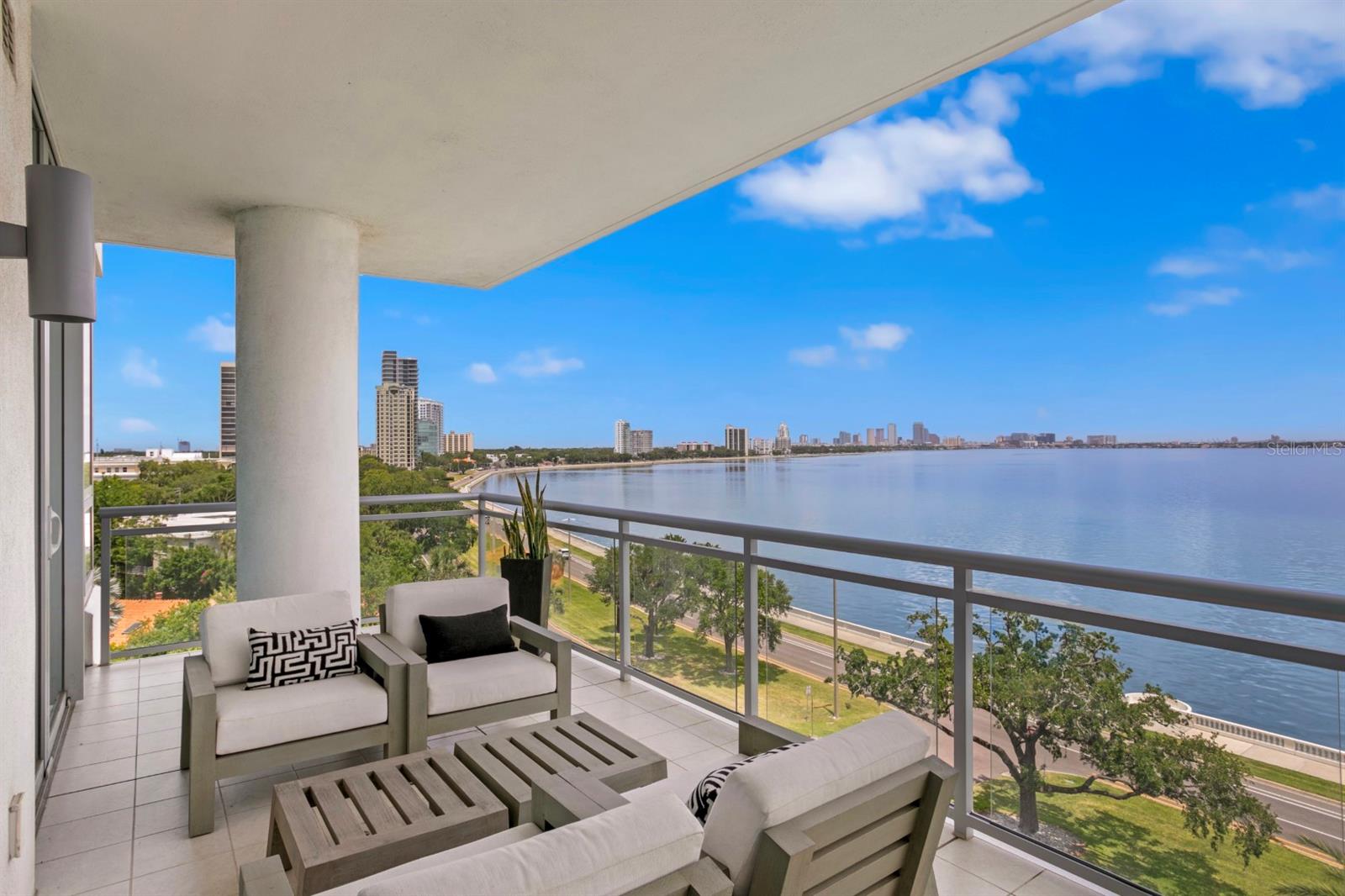 Nestled along the picturesque Bayshore Blvd in Tampa, this stunning condo offers unparalleled waterfront living. From the moment you step inside, you're greeted by breathtaking views of the bay, visible from both the master bedroom, study and the living areas.

The kitchen is a chef's dream, boasting modern amenities including a separate bar area and wine refrigerator. Whether you're preparing a quick meal or hosting a dinner party, this kitchen is equipped to handle it all with style and functionality.  


The master suite is a true oasis, featuring a spacious walk-in closet and a luxurious bathroom. Pamper yourself in the oversized walk-in shower or unwind in the separate tub while soaking in the mesmerizing water views.

Outside the condo you have two separate balconies with views of Tampa Bay and downtown.  Residents also have access to a range of amenities designed to enhance their lifestyle. Take a dip in the sparkling community pool or break a sweat in the fully-equipped gym. Every day feels like a vacation when you have these amenities at your fingertips.

The condo building itself is meticulously maintained and with its prime location on Bayshore Blvd, residents can enjoy waterfront walks, jogging trails, and easy access to nearby dining and entertainment options.

Don't miss out on the opportunity to make this beautiful waterfront condo your new home. Schedule a viewing today and experience luxury living at its finest.
