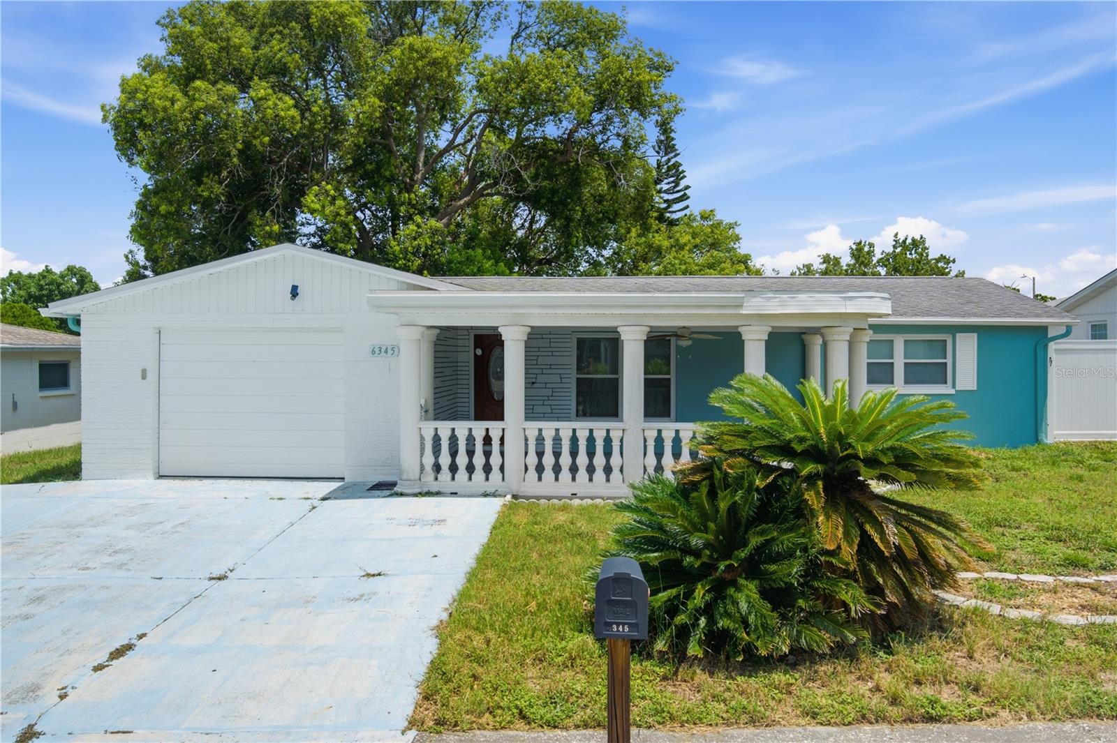 Welcome home to this move in ready beauty .Close to downtown New Port Richey for great nights and family weekend outings, lots of restaurants, beaches and fun outdoor activities, this well maintained home has a great oversized front porch for your morning coffee There is also a Florida room that can be used as a 3 bedroom. There was and addition in 2017 making the Master Bedroom very large with a big walking closet. The yard is very low maintenance, with a brick paver patio. No HOA,NO CDD, NO Flood Zone . This home is ready to go. US 19 is about 3 to 5 min. Green key beach is about 15-20 min. Tampa International Airportis about 40-45 min