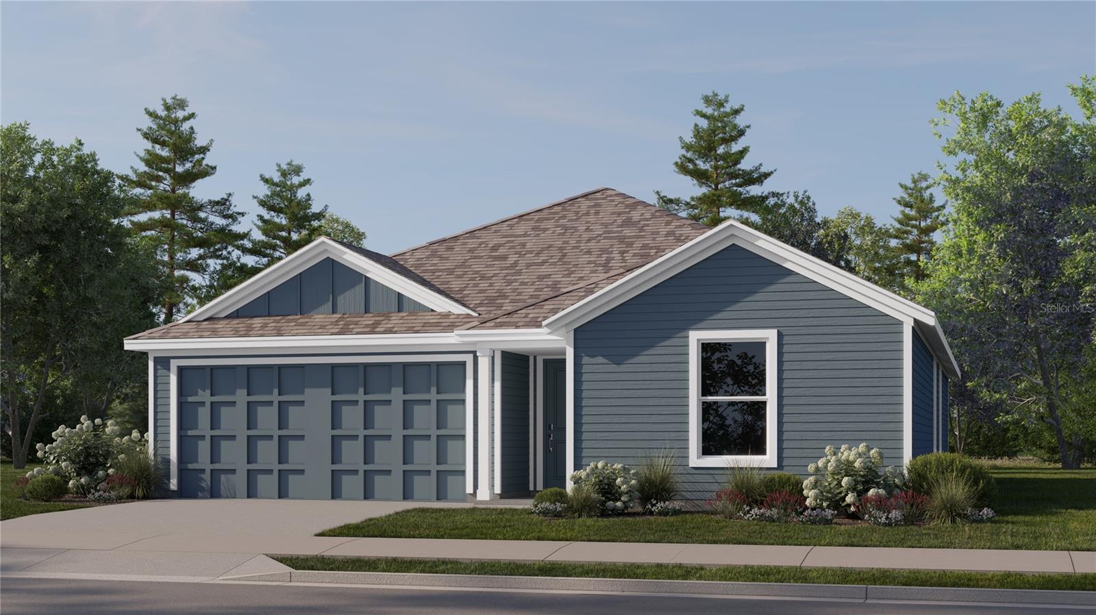 Under Construction. With a modern and low-maintenance design, this new Mays three-bedroom home provides convenient single-story living. Upon entry, two bedrooms frame a full bathroom, leading to an open-concept layout shared between a modern kitchen, an elegant dining room and a comfortable Great Room. A generous owner’s suite provides a private retreat at the back of the home with direct access to a full bathroom and a walk-in closet. Reedy Isle is a master-planned community of new single-family homes for sale in Davenport, FL. Located in a growing area of Davenport with new development and several parks, residents of Reedy Isle will be in the heart of it all. Take a stroll on the scenic walking trail surrounding Lake Play, popular for fishing and spending time outdoors, there is also a playground. Close to major roads, parks, Advent Health Heart of Florida, restaurants, shopping.