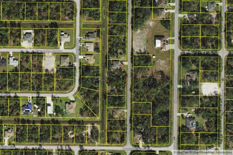 Beautiful lot waiting for you to build your dream home in the thriving city of North Port, home of the Atlanta Braves Spring Training. Plenty of privacy with 50 foot easement in the back between you and neighbors. Minutes to the North Port Aquatic Center, the water park that features a 25-meter stretch pool, three slides, and a lazy river. Centrally located to EVERYTHING...US-41, I-75, schools, Suncoast Technical College, Shannon Staub Library, and plenty of grocery & retail shopping, and dining. Visit  Downtown Wellen Park, the Social Hub of North Port, with Eateries, Shopping, Entertainment and Farmers Market on weekends. Convenient access to a multitude of golf courses, world-class fishing, boating, and stunning Gulf beaches!