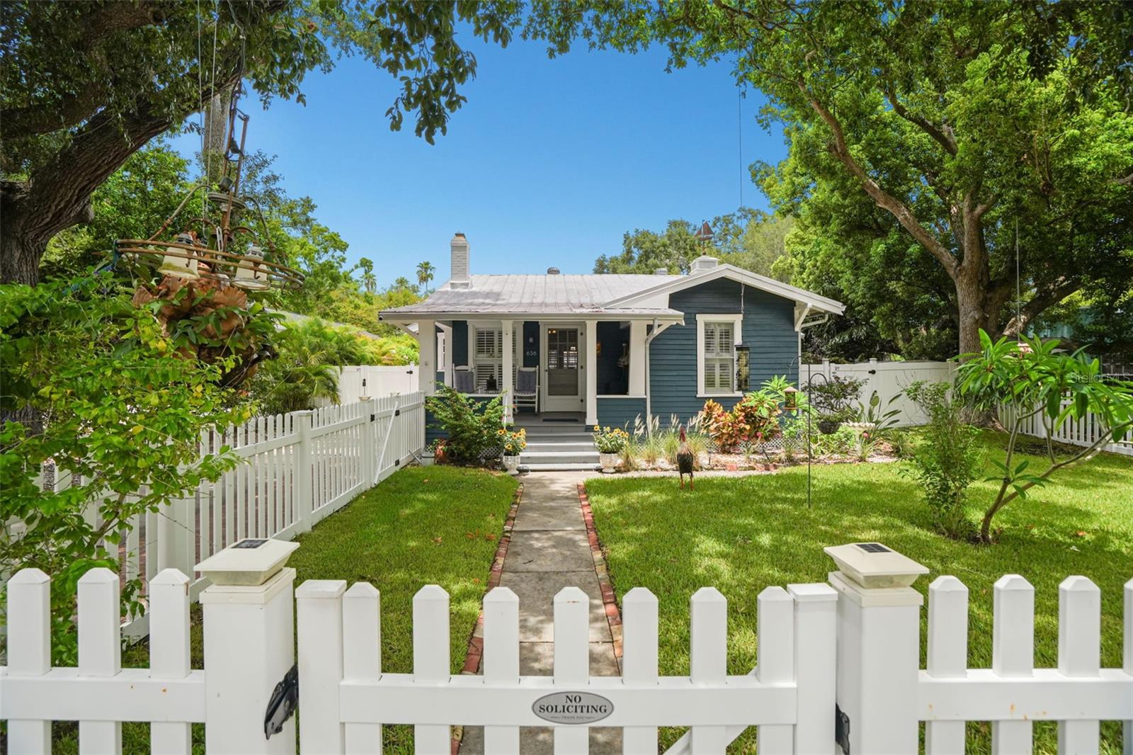 Coming Soon – One of Downtown Dunedin’s Most Exceptional Properties!

Welcome to 636 Wilkie Street, a truly one-of-a-kind property nestled on the iconic brick streets in the heart of Downtown Dunedin. Combining timeless character with modern luxury, this rare offering features a beautifully restored 1916 bungalow with just over 1,600 square feet of heated living space, a newly constructed(2017/2018) detached two-car garage with a fully appointed accessory dwelling unit (ADU) that is an additional 610 sq feet of living space and an incredible backyard oasis highlighted by a newer heated pool and spa designed for year-round Florida living.

The main home 3 bed 2.5 bath showcases all the charm of the early 1900s while offering today’s most desired updates. You’ll fall in love with the stunning kitchen featuring quartz countertops, hardwood floors, and a seamless blend of historic character and contemporary finishes. An expansive addition includes a luxurious primary suite with a beautifully updated bathroom, two additional spacious bedrooms, and 2.5 bathrooms, creating the perfect balance of historic charm and modern functionality.

Step outside and you’ll discover an entertainer’s dream. The expansive deck overlooks the stunning new heated pool and spa, complete with a natural gas pool heater, a custom tiki hut with bar seating, lush outdoor entertaining space, a generous side yard, and a large storage shed. The detached two-car garage is topped by an exceptional ADU, ideal for multigenerational living, visiting guests, a private home office, or as an income-producing rental. Alley access behind the property provides convenient entry to the garage.

This home is loaded with valuable upgrades, including natural gas service with a tankless water heater, a natural gas range, and a natural gas pool heater. Additional improvements include a 50-year metal roof installed in 2019, newer air conditioning systems 2024/2026, newer hurricane-impact windows throughout much of the main home, and a fully hurricane-rated garage and ADU, providing exceptional peace of mind.

Located just a short stroll or golf cart ride from vibrant Downtown Dunedin, you’ll enjoy award-winning restaurants, breweries, boutique shopping, waterfront parks, marinas, the Pinellas Trail, and countless community events—all just moments from your front door. Not in a flood zone and fully fenced in yard with white vinyl fence! 

Properties like this rarely become available. Offering historic charm, modern luxury, a spectacular new pool and spa, an income-producing ADU, and one of the best locations in Downtown Dunedin, this is truly a once-in-a-lifetime opportunity.

Coming soon, with additional interior photos to be released shortly. Schedule your private showing before this exceptional property is gone!