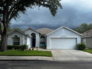 Come see this beautiful home in the highly desirable Cypress Glen community! This property  blends style and comfort. As you enter the grand foyer, you'll be welcomed by a spacious open floor plan that includes a spacious kitchen. The expansive living and dining areas are perfect for both relaxation and entertaining. The two bathrooms are accommodated with cabinets, toilets, flooring, and light fixtures.  Large tiles covers the living space. Cypress Glen is a gated community in a quiet neighborhood just south of Carrollwood, offering security and convenience. With its close proximity to restaurants, shopping, the airport, parks, and more, this home provides a lifestyle of ease and sophistication. Don’t miss the opportunity to make this stunning property your new home. Per Hillsborough County, Roof was permitted and replaced on December 2020..All information provided is deemed reliable, but is not guaranteed and should be independently verified.