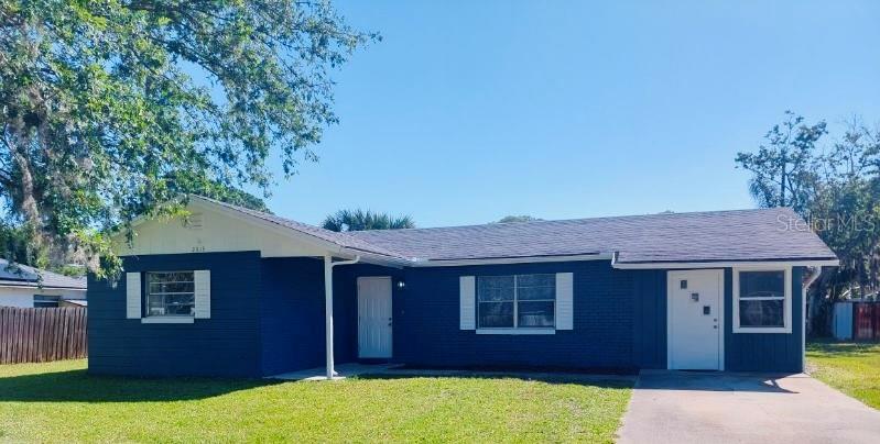 This lovely 3 bed 1 and 1/2 Bath block home has been made new from the floors up.  There is new vinyl plank flooring throughout.  There are all new cabinets and counter tops in the kitchen.  All cabinets have soft close doors and drawers.  It has a new beautiful sink and faucet.  There are all new Whirlpool appliances, including refrigerator, stove, microwave, and dishwasher.  New lighting and huge pantry complete this delightful kitchen.  Off the kitchen is a separate laundry room.  The front bathroom is completely new, with a Sterling brand bathtub and shower, new vanity, and medicine cabinet.  As you move through the home you will notice at almost everything you see and touch is new.  Every light switch, plug-in, light, and fan has been replaced.  In the back yard is large and has a new $4000 storage shed for your gardening supplies and tools.  The garage conversion is under air and provides plenty of storage or just use it as a bonus room.  This property is high and dry, never any flooding.  It is the perfect solid block home for retirees or a starter home.