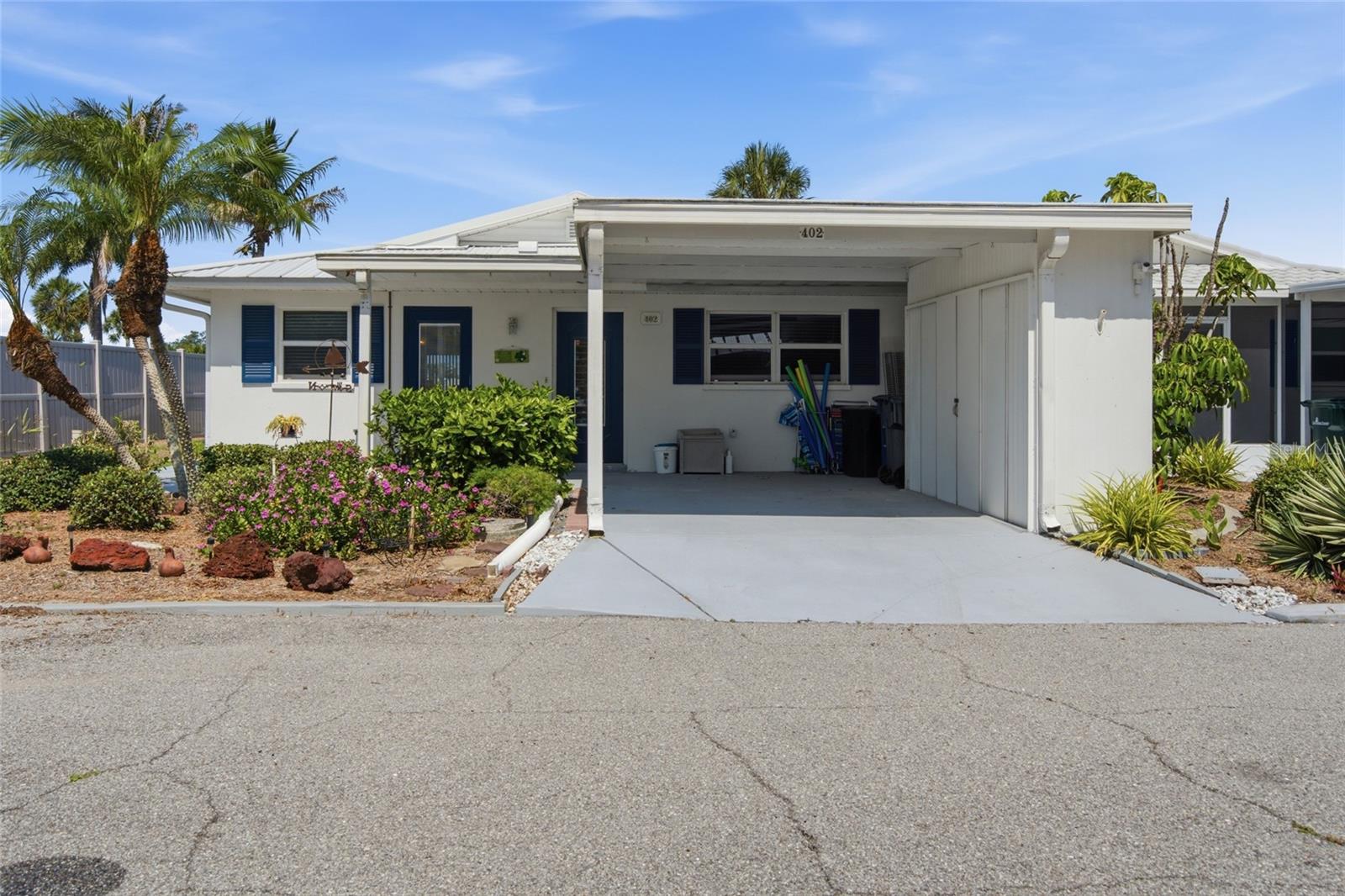 Hidden treasure in Nokomis just minutes from Nokomis Beach! Great location in the complex with private backyard area. Close to community docks and park facilities, including pool and clubhouse, pickle ball court, dog park, kayak storage and canal. Access to a canal just minutes from the Gulf of America's beautiful emerald waters. Fairwinds is so well located that you can walk, bicycle and drive to all the conveniences you may desire every day. This unit has been completely renovated with new kitchen, bathrooms and appliances just last year in 2025. In addition, a clothes dryer is also included. The new metal roof is just 2 years old. Home is offered fully furnish and is ready for the discriminating new buyer. Your new home in Fairwinds is very close to the beach, a marina with dry storage slips available and even some for sale. This property has the most desirable dock with a lift in the community. You have two waterfront restaurants to choose from with great sunset views and live music. Pops Tropical Grill and Pelican Alley both with water views! Don't forget when you want pizza or pasta enjoy the Paradise Bar & Grill. This is affordable living on the BEST Coast of Florida! All of this is located just about three miles from downtown Venice shops and great restaurants. Like live entertainment? Venice Theater produces some of the best live plays and more. Venice charm and more beaches to enjoy in a friendly neighborhood with regular planned activities. This is easy living where you can enjoy
boating, dining and beaches all very close to home! This villa is a rare find, offering privacy, space, and natural light. Step inside and you'll find a home that has been thoroughly updated from top to bottom. Brand new appliances include a refrigerator, dishwasher, and range.
The kitchen and bathrooms feature new cabinetry, and the electrical system has been fully upgraded with new wiring and a 200-amp panel. All water supply lines and plumbing fixtures were replaced in 2025. A new hot water heater rounds out the mechanical updates. Climate control is handled by a York system that is just a few years old and has a service guarantee. Your HOA covers it all: community pool is temperature controlled, clubhouse, water, sewer, cable TV, building insurance, reserve funds, and exterior and grounds maintenance — so you can truly lock and leave. When you're ready to enjoy the Florida lifestyle, the amenities are right outside your door: pickleball, bocce court, shuffleboard, a dog park, and a kayak/canoe launch surrounded by peaceful natural Florida landscaping. All of this just minutes from Nokomis Beach, Casey Key, historic downtown Venice, waterfront dining, shopping, and the Legacy Trail. Whether you're a seasonal visitor or a year-round resident, Fair Winds Village delivers the Gulf Coast lifestyle you've been looking for. Just ½ mile from the powder-soft sands of Nokomis Beach, this impeccably maintained villa is offered for sale for the by the owner of 15 years. Fully renovated from top to bottom, the home showcases timeless neutral finishes, generously sized bedrooms, a light-filled kitchen, and a seamless open-concept layout designed for effortless coastal living and entertaining. A rare highlight, your own private boat slip, offering direct access to the water and the ultimate Florida lifestyle.Situated in the highly desirable Fairwinds Village, a pet-friendly 55+ community,residents enjoy a vibrant yet relaxed setting with access to a clubhouse