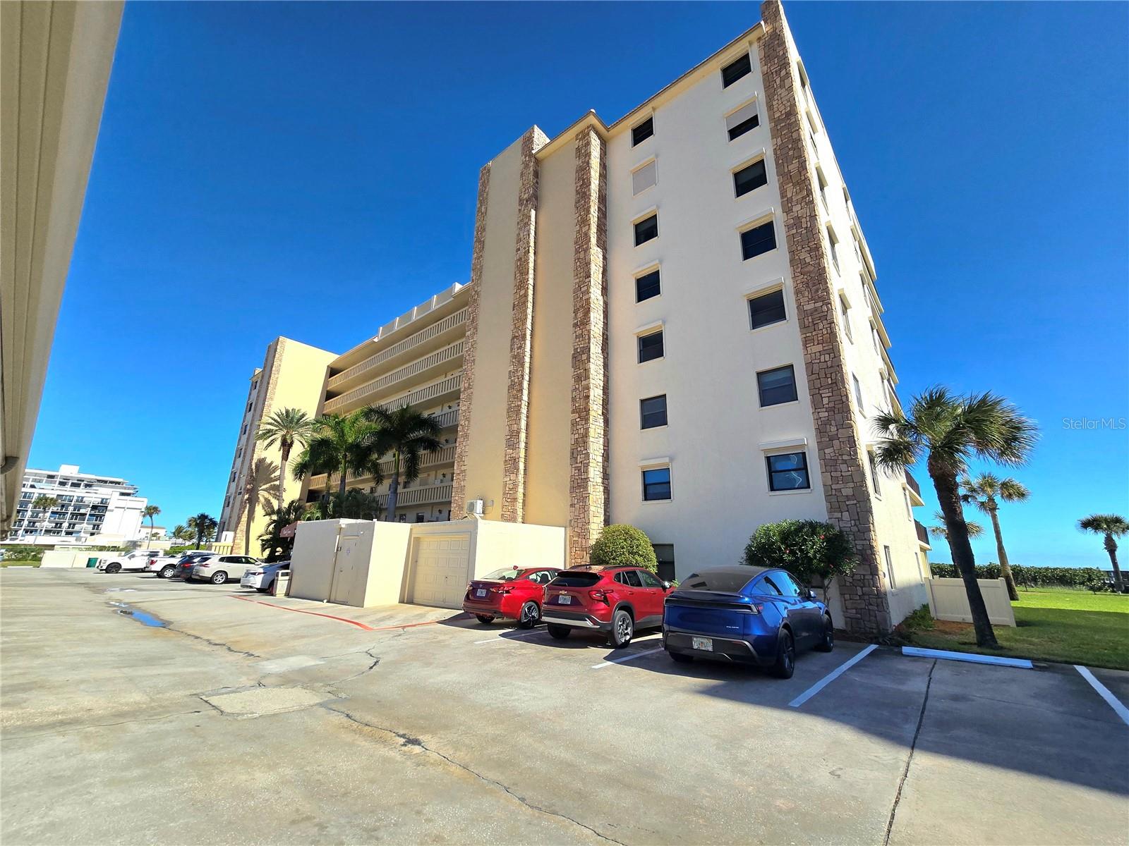 PRICE Reduced - Wake up to breathtaking sunrises and the soothing sound of ocean waves from this 6th-floor, direct oceanfront condo overlooking the Atlantic Ocean. This 2-bedroom, 2-bathroom residence features an open floor plan designed to capture stunning ocean views from the kitchen, dining area, living room, and primary bedroom. Large sliding glass doors lead to the spacious 26-foot balcony from the living room, with additional sliders in the primary bedroom, creating beautiful ocean views throughout and even from the comfort of your bed.

Offered fully furnished and turnkey, this condo is ready for immediate enjoyment, while also presenting an exciting opportunity to update and customize to your personal style. Truly a diamond in the rough, perfect for someone looking to create their own coastal retreat while enjoying immediate livability.

Located just 10 minutes from Port Canaveral, this home is ideal for cruise lovers, with the added bonus of watching cruise ships sail through the Atlantic as they pass by offshore. Enjoy clear views of the launch pad at the Kennedy Space Center, offering a truly unique front row experience during rocket launches. Plus, you’re within approximately an hour of Orlando, home to Disney World, EPCOT, Universal Studios, SeaWorld, Animal Kingdom, Downtown Disney, Universal CityWalk, and more, making day trips to world-class entertainment and attractions easily accessible

This well maintained beachfront community offers resort style amenities including a clubhouse with full kitchen for private events, heated pool, hot tub, fitness center, tennis courts, shuffleboard, pet walking area, two car wash stations, EV charging hookups with dedicated parking, and a gated private beach access with a scenic walking deck leading directly to the sandy shores of Cocoa Beach. The beach here feels peaceful and uncrowded, offering a more private and relaxed coastal experience.

Additional features include hurricane shutters, a shared two-car garage with one assigned parking space per unit, ample guest parking, and a vibrant island setting with nearby restaurants, shopping, and everyday conveniences.

Whether you’re sipping coffee at sunrise, listening to the gentle rhythm of the waves, or watching ships glide across the horizon, this oceanfront condo offers a rare opportunity to own a piece of Florida’s Space Coast lifestyle and make it truly your own.