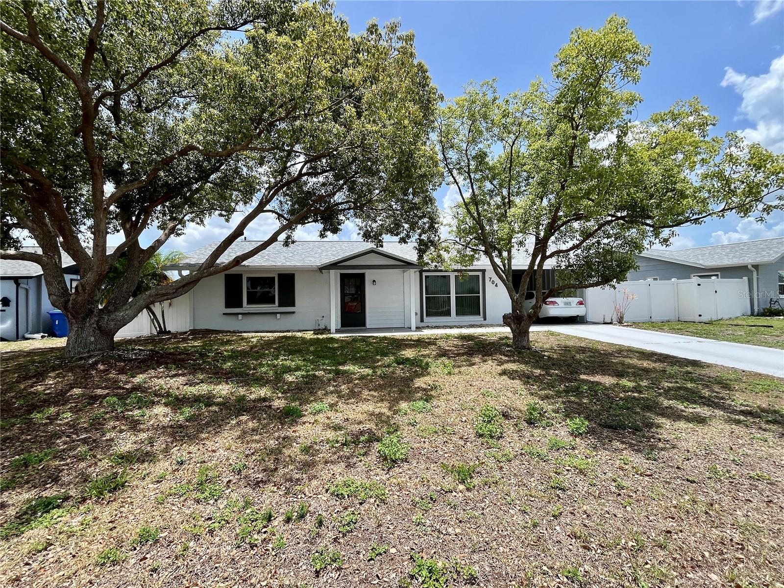 55+ Community! Attention Renters! Enjoy comfortable living in this well-maintained 2-Bedroom, 1-Bathroom home located in a desirable 55+ community in Sun City Center. This home features numerous recent upgrades, including a new roof, new HVAC system, new water heater, hurricane-impact windows, and new carpet in the second bedroom. Tile and hardwood flooring throughout the remainder of the home provide easy maintenance and timeless appeal. 

The open floor plan creates a spacious feel, while the mobile kitchen island offers added flexibility and convenience. Appliances include a Refrigerator, Stove, Microwave, Washer, and Dryer. The updated bathroom features a beautiful walk-in tiled shower.

Relax outdoors on the large screened porch with tile flooring, overlooking a backyard enhanced by shade trees and a vinyl privacy fence. A spacious storage area provides plenty of room for tools, hobbies, or seasonal items.

Residents enjoy access to Sun City Center's outstanding amenities, including a clubhouse, resort-style pool, fitness and exercise facilities, and outdoor sports court. Conveniently located near shopping, dining, medical facilities, and entertainment, this home offers the perfect blend of comfort, convenience, and active adult living. 

UTILITIES: Tenants responsible for Electricity, Water/Sewer, Internet, and Cable.
12 MONTH LEASE REQUIRED. QUALIFICATIONS: TENANTS MUST HAVE A CREDIT SCORE OF 620 OR HIGHER, MAKE A GROSS INCOME OF 2.5X THE MONTHLY RENT AMOUNT. ALL BACKGROUND CHECKS WILL BE CONDUCTED INCLUDING PREVIOUS TENANT HISTORY, AND INCOME VERIFICATION