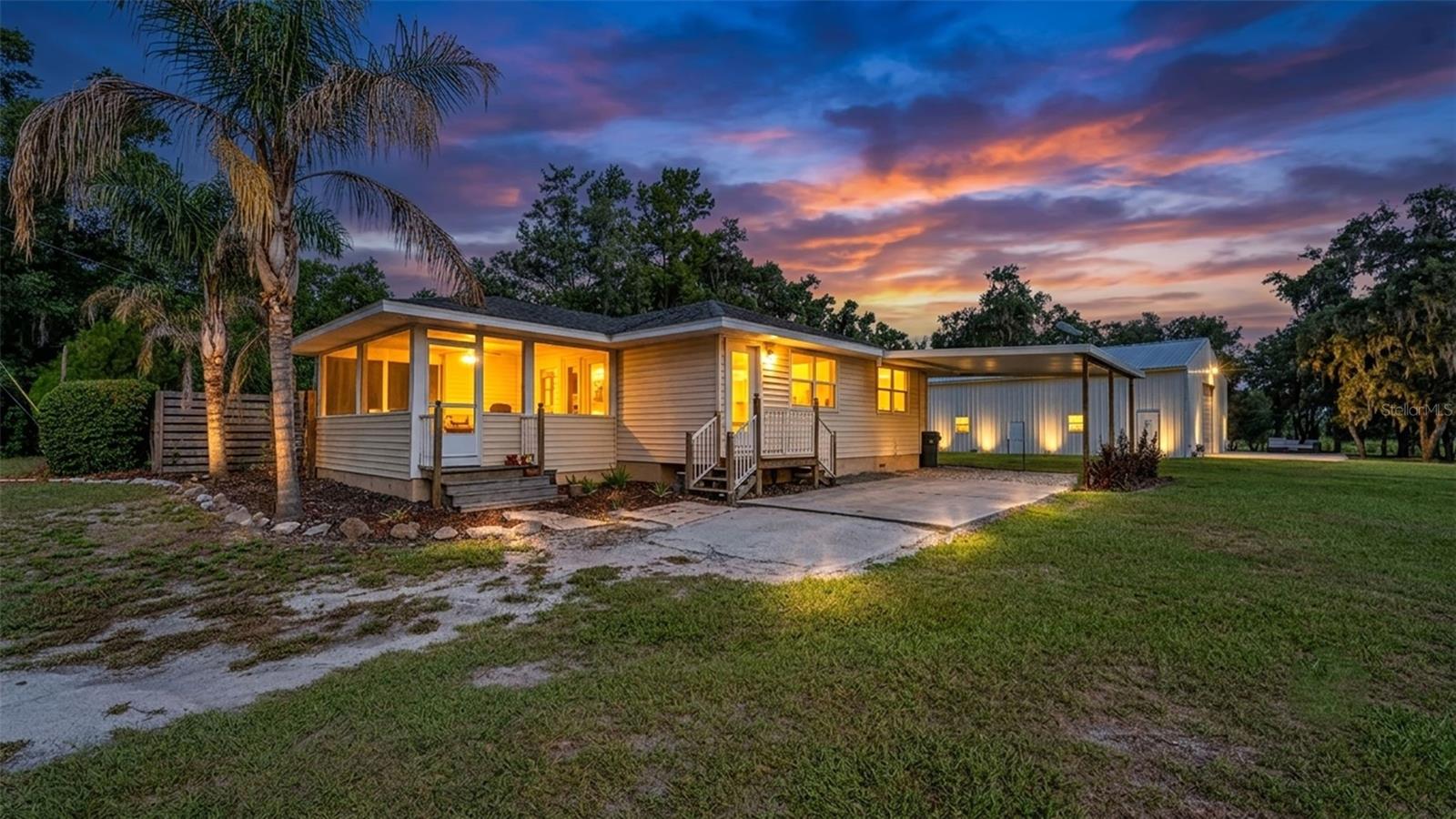 Welcome to your own private slice of paradise! Nestled on 10 gorgeous high-and-dry acres, this exceptional property offers the perfect combination of privacy, space, and endless possibilities. Tucked away in a peaceful setting just off the renowned Van Fleet Trail, you’ll enjoy the tranquility of country living without sacrificing convenience.

The beautifully updated 3-bedroom, 2-bath home is warm, inviting, and move-in ready, featuring modern finishes and comfortable living spaces designed for everyday enjoyment. Step outside to relax in the enclosed porch overlooking the property or take a refreshing dip in the sparkling in-ground pool.

For those needing room to work, play, or store equipment, this property truly delivers. A massive workshop provides incredible space for hobbies, business operations, or projects of any size, while multiple pole barns provide abundant storage for vehicles, boats, RVs, farm equipment, and more.

Whether you’re dreaming of a hobby farm, equestrian estate, home-based business, recreational retreat, or simply a private sanctuary with room to roam, this one-of-a-kind property can accommodate it all. With 10 usable acres and unmatched flexibility, the opportunities are limited only by your imagination.

Rarely does a property combine acreage, privacy, extensive improvements, and a prime location so seamlessly. Come experience the freedom and lifestyle you’ve been searching for!