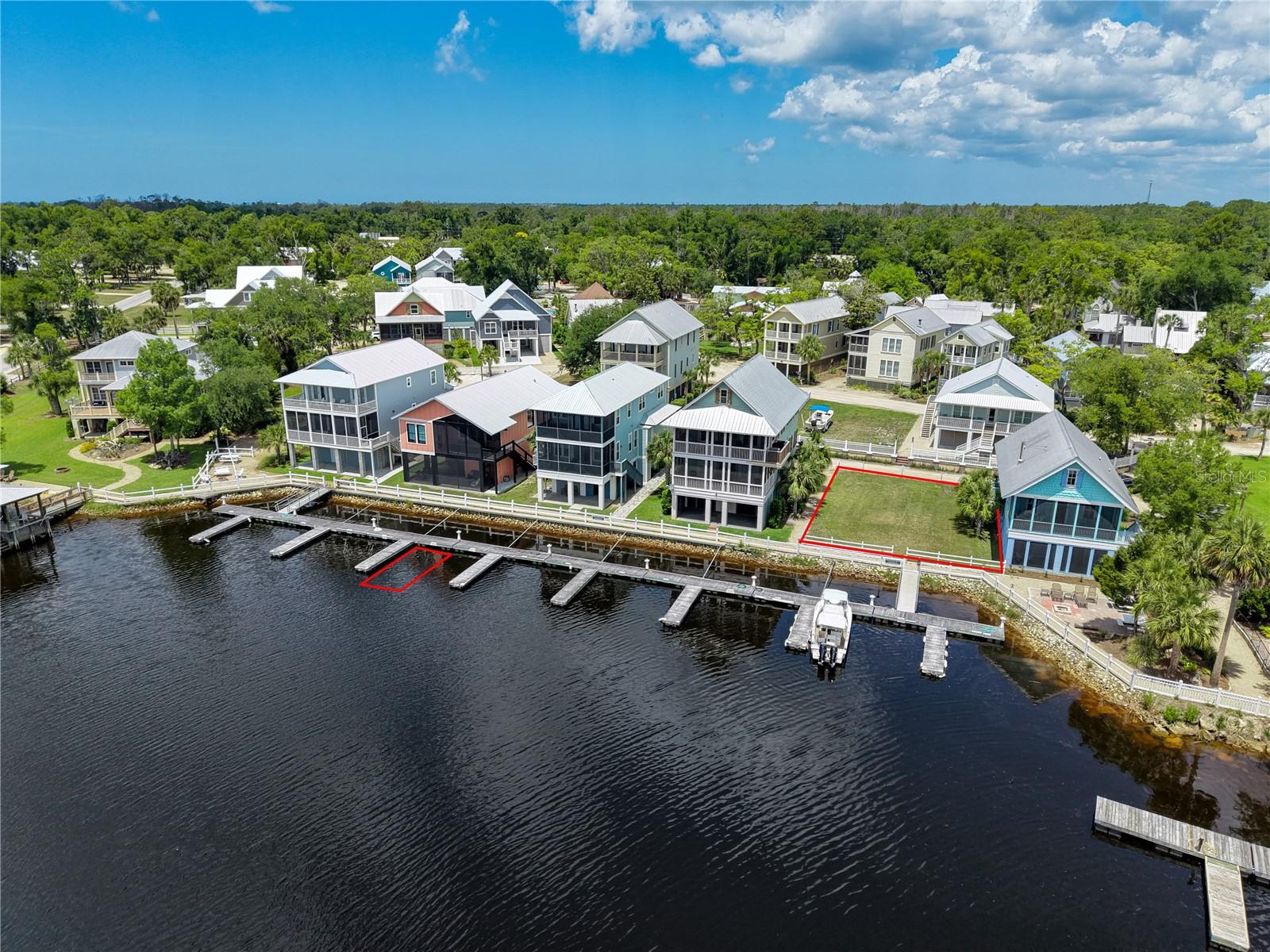 Build your dream getaway in the heart of Florida’s Gulf Coast at Steinhatchee Landing Resort! This rare vacant lot with included boat slip offers the perfect opportunity to create your custom retreat along the scenic Steinhatchee River. Located inside one of Steinhatchee’s most sought-after waterfront communities, this property combines laid-back coastal living with resort-style amenities and unbeatable access to some of the best boating and fishing on the Gulf. Enjoy everything the community has to offer, including a sparkling community pool, hot tub, sauna, fitness center, tennis courts, basketball courts, pavilion and patio areas, petting zoo, dog park, fish cleaning stations, community boat docks, and canoe/kayak access to the river. The golf cart-friendly roads make it easy to cruise through the neighborhood and enjoy the charming Old Florida atmosphere. Boaters and anglers will love the convenience of being just a quick 3-mile boat ride to the Gulf of Mexico, giving you easy access to world-class scalloping, fishing, and waterfront adventures. Whether you’re looking for a vacation homesite, investment opportunity, or future coastal escape, this property offers the perfect blend of recreation, relaxation, and waterfront lifestyle in beautiful Steinhatchee.