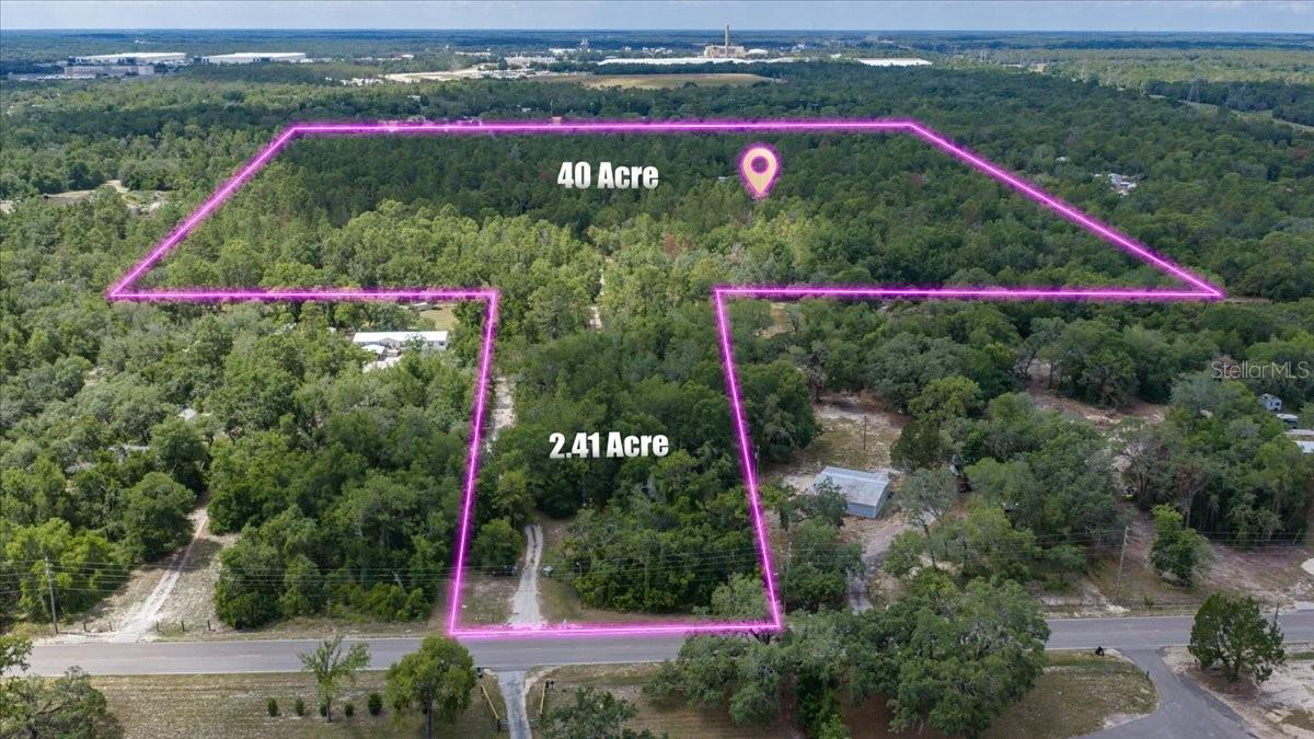 42.4 ACRES OF ENDLESS POSSIBILITIES! PRIVATE, FENCED, GREENBELTED, SUBDIVIDABLE & MOVE-IN READY!

Discover an exceptional opportunity to own 42.4 ACRES of Agricultural Residential (AR) land offering unmatched privacy, flexibility, and future investment potential. Comprised of TWO PARCELS totaling 42.4 acres, this unique property is ideal for a PRIVATE ESTATE, FAMILY COMPOUND, WORKING FARM, EQUESTRIAN PROPERTY, RECREATIONAL RETREAT, OR FUTURE DEVELOPMENT.

The property includes a 2.4-ACRE FRONTAGE PARCEL (Parcel #13-24-17-0010-00000-0121) with approximately 165 FEET OF FRONTAGE on Peace Road and approximately 605 FEET OF DEPTH, providing direct access to the expansive 40-ACRE PARENT PARCEL tucked away for maximum privacy. The majority of the property is FENCED with a GATED ENTRANCE, creating a secure and secluded setting.

One of the property's most valuable features is that the 40-ACRE PARENT PARCEL CAN BE SUBDIVIDED INTO APPROXIMATELY 1-ACRE HOMESITES under the current AR zoning, making this an outstanding opportunity for investors, builders, or buyers looking to create a multi-generational family compound.

The property has TWO WELLS, TWO ELECTRIC METERS, ONE SEPTIC SYSTEM, an established RV SITE, plus additional WATER AND ELECTRICAL CONNECTIONS located throughout portions of the property, providing exceptional flexibility for future expansion.

Nestled in the heart of the property sits a well-maintained 2016 MANUFACTURED HOME featuring 3 BEDROOMS, 2 BATHROOMS, an OPEN-CONCEPT FLOOR PLAN, and a spacious SCREENED PORCH stretching across the entire rear of the home where you can enjoy peaceful views of the surrounding landscape. Inside, a WOOD-BURNING FIREPLACE creates a warm and inviting gathering space, while SOLAR PANELS help reduce energy costs and provide added efficiency.

Need room for your equipment, RVs, boats, or business? The impressive 2018 METAL BUILDING offers abundant storage with a LARGE OVERSIZED GARAGE DOOR and ample space for tractors, recreational vehicles, boats, trailers, and workshop needs. Multiple CARPORTS and STORAGE SHEDS provide even more space for tools, machinery, livestock supplies, or outdoor equipment.

The property is currently GREENBELTED, helping keep annual property taxes remarkably affordable while supporting agricultural use.

Properties offering this much acreage, privacy, infrastructure, and development potential are becoming increasingly rare. Whether you're looking to live off the land, establish a farm or ranch, build your dream estate, create a family compound, or invest in land with subdivision potential, this remarkable 42.4-ACRE PROPERTY is ready to bring your vision to life.

PROPERTY SHOWN BY APPOINTMENT ONLY. LISTING AGENT MUST BE PRESENT FOR ALL SHOWINGS. DOGS ON PREMISES. DRIVE THROUGH VIDEO OF PROPERTY AVAIALBLE.