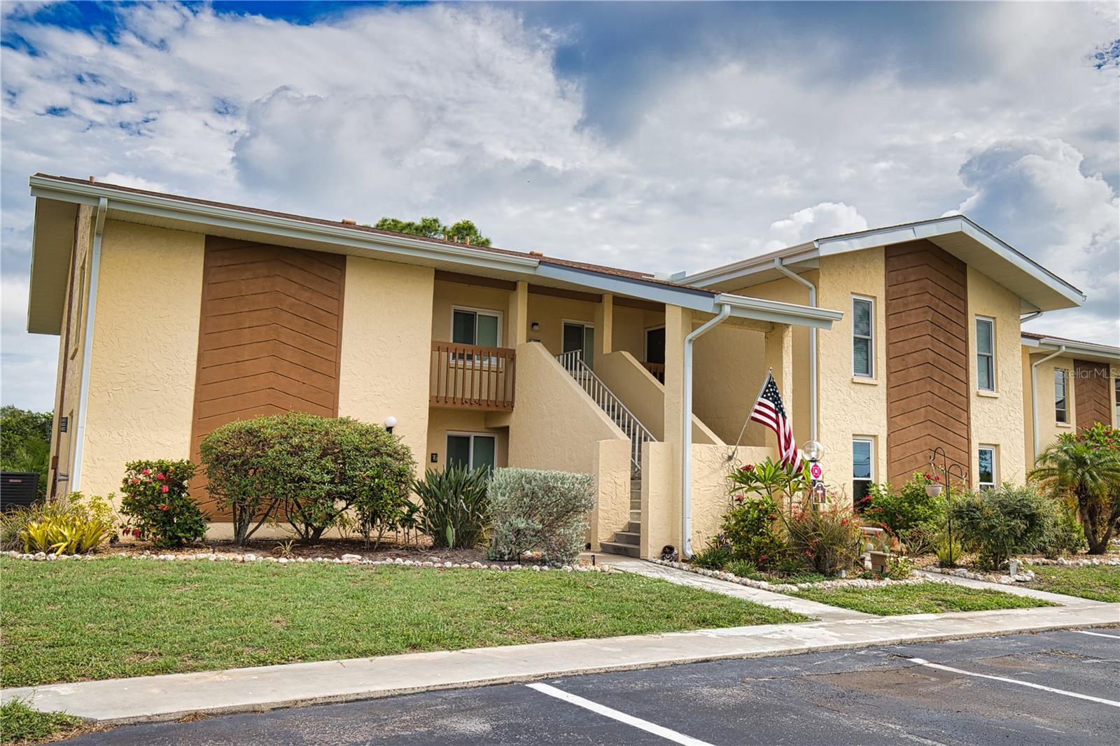 AGENTS - PLEASE VIEW REALTOR REMARKS IN THE MLS. Welcome to easy coastal living in this well-maintained 2-bedroom, 2-bath first-floor condominium offering comfort, convenience, and desirable waterfront amenities. The spacious floor plan features both a formal living room and a separate family room, providing plenty of space for entertaining and everyday living. Impact windows offer added peace of mind and energy efficiency throughout the home.

Boating enthusiasts will appreciate the assigned boat dock and community boat ramp with direct access to Oyster Creek, leading to Lemon Bay and the Gulf of Mexico, making it easy to enjoy fishing, waterfront dining, and endless days on the water. 

Residents also enjoy a large clubhouse and beautiful community pool, perfect for socializing and relaxing in the Florida sunshine.

Ideally located just minutes from area restaurants, shopping, golf courses, and some of the Gulf Coast's most beautiful beaches, this condo offers the perfect combination of maintenance-free living and an active Florida lifestyle.

Offers may be entered ONLINE through Friday, June 19, 2026 at 3:00 pm.
AT SELLER'S DISCRETION, A SUBMISSION MAY BE ACCEPTED AT ANY TIME.