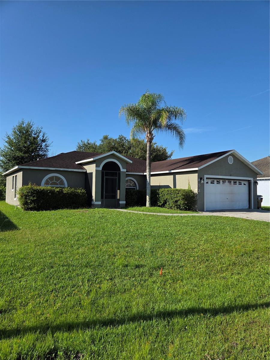Very nice house in great neighborhood.Fully tiled with covered and screened patio.Roof and AC replaced in 2017. Minutes from Chestnut Elementary and town Center(Super Walmart ,Aldi,Publix restaurants etc)