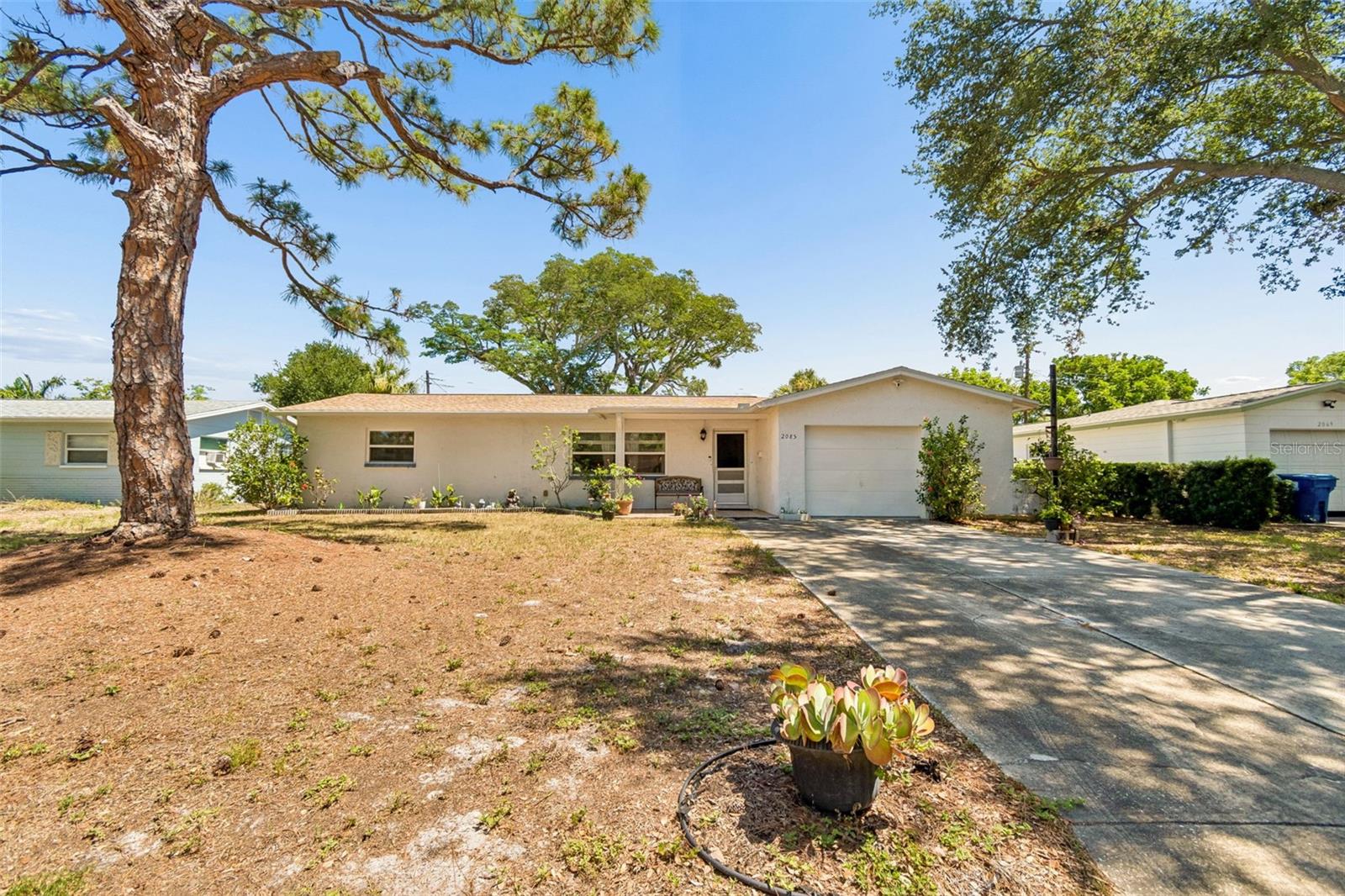 Move-in ready and thoughtfully updated, this 3-bedroom, 2-bath home offers comfort, peace of mind, and an unbeatable South St. Petersburg location. Major improvements include a new roof (2025), updated electrical (2024), and HVAC (2019), allowing buyers to move in with confidence.
Inside, you'll find beautiful wood and tile flooring throughout, creating a clean, low-maintenance living space with no carpet. The functional floor plan offers comfortable living and dining areas, while the attached one-car garage provides additional storage and convenience. All kitchen appliances, as well as the washer and dryer, convey with the sale, making this home truly move-in ready.
Step outside to a fully fenced backyard with plenty of room for entertaining, pets, gardening, or simply enjoying the Florida lifestyle.
Ideally located just minutes from Downtown St. Petersburg, the Skyway Marina District, St. Pete Beach, Fort De Soto Park, waterfront parks, shopping, dining, and convenient access to I-275, you'll enjoy the perfect balance of neighborhood charm and accessibility.
Whether you're searching for your first home, looking to downsize, or adding to your investment portfolio, this well-maintained property is one you won't want to miss. Schedule your private showing today!