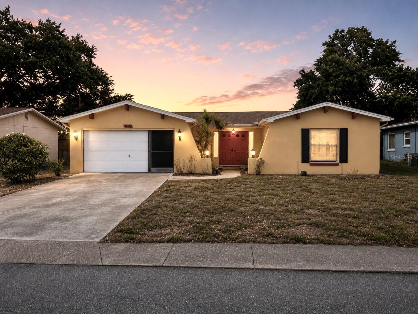 Tastefully updated and move-in ready, this bright and open 2-bedroom, 2-bath home offers the perfect combination of comfort, style, and value. The spacious 1,476 sq ft layout is filled with natural light and features solid-surface flooring throughout, creating a seamless, low-maintenance living space.

The kitchen opens to the main living and family rooms, making it ideal for both everyday living and entertaining. The primary suite has been beautifully renovated and features an updated bathroom with a custom walk-in shower and modern finishes. Additional updates include a newer roof (2021) and HVAC system (2020), providing peace of mind for years to come.

Enjoy the enclosed porch overlooking the backyard, offering a great space to relax with your morning coffee or unwind in the evening. No HOA or CDD fees, yet conveniently located near shopping, dining, parks, beaches, and major commuter routes. This home combines everyday convenience with exceptional value!

As an added bonus, qualified buyers may have the opportunity to assume the seller’s low 3.25% interest VA loan, potentially resulting in significant monthly savings! Schedule your showing today!