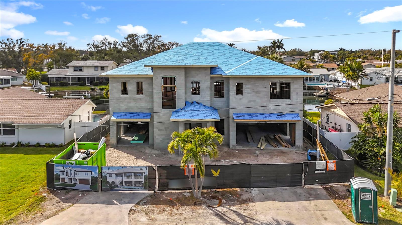 Under Construction. Rarely does a home of this caliber reach the market. Built by a custom builder whose work is reserved for ultra-luxury clientele, this 3,087 sq ft residence delivers a level of craftsmanship, materials, and finish that sets it apart from anything comparable in the area. Inside, custom cabinetry, fixtures, and appliances reflect uncompromising attention to detail — including a butler's pantry with a second dishwasher, so your kitchen stays picture-perfect no matter how much entertaining you do.

The primary suite is conveniently located on the main floor, while an elevator provides effortless access to every level. Step outside to over 1,800 sq ft of covered balconies and outdoor living space, complete with a fully equipped outdoor kitchen — perfect for year-round Florida entertaining. A whole-home generator and natural gas service add everyday peace of mind and convenience.

Set on a lot with easy access to Tampa Bay and excellent bridge clearance, this home is ideally positioned for boaters. And the location is just as special as the home itself: Patrician Point is the only subdivision in the premier Shore Acres/Snell Isle area that doesn't experience the localized street flooding common to its neighbors.

This is a rare opportunity to own a true custom-built showpiece in one of St. Petersburg's most desirable waterfront enclaves.