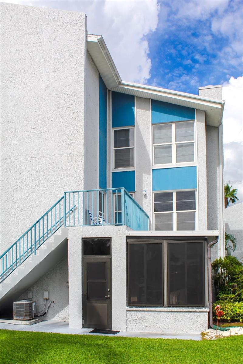 Fully renovated furnished 1BR/1.5 BA condo with stunning water views from every room! Spacious master suite with walk-in closet and private bath. Separate dining area with storage and large attic for extra space. Hurricane-rated windows for your peace of mind. This unit is located on the 2nd floor and has passed the milestone inspection! The home is turn-key ready for investors to start their short term rental right away. All the furniture conveys with the property. This oasis can also be your retirement sanctuary! Enjoy a private patio for sunset views, plus 4 fishing piers, 2 heated pools, clubhouse with gym, sauna, billiards, hot tub, and more. Walk to Madeira Beach, ROC Park, dining, shopping, and entertainment. Just 2 miles from John’s Pass Village. Don’t miss this opportunity—schedule your showing today!