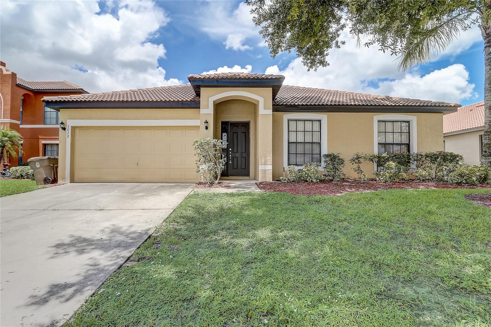 WELCOME TO 3028 CAMINO REAL DR S – YOUR PRIVATE POOL HOME IN THE UPSCALE GATED COMMUNITY OF VILLA SOL!

Welcome to this beautiful pool home offering the perfect blend of comfort, privacy, and resort-style living in one of Kissimmee's most desirable communities. Whether you're searching for your primary residence, a vacation home, or an investment opportunity, this move-in-ready property checks all the boxes.

Step inside to a spacious, open-concept floor plan filled with natural light, featuring generous living and dining areas that are perfect for everyday living and entertaining. The well-appointed kitchen offers ample cabinet and counter space and overlooks the main living area, making it ideal for gatherings.

The spacious primary suite serves as a private retreat with a walk-in closet and en-suite bathroom, while the additional bedrooms provide flexibility for family, guests, or a home office.

Step outside to your private screened-in pool, where you can relax, entertain, or enjoy Florida's year-round sunshine in your own backyard oasis.

Located in the highly sought-after Villa Sol gated community, residents enjoy resort-style amenities including a clubhouse, community pool, fitness center, tennis courts, playground, walking trails, and beautifully maintained grounds. Conveniently located just minutes from Lake Nona Medical City, Orlando International Airport, SR-417, Florida's Turnpike, shopping, dining, golf courses, and world-famous attractions including Walt Disney World, Universal Orlando, and SeaWorld.

Don't miss this incredible opportunity to own a private pool home in an unbeatable location. Schedule your private showing today before it's gone!
