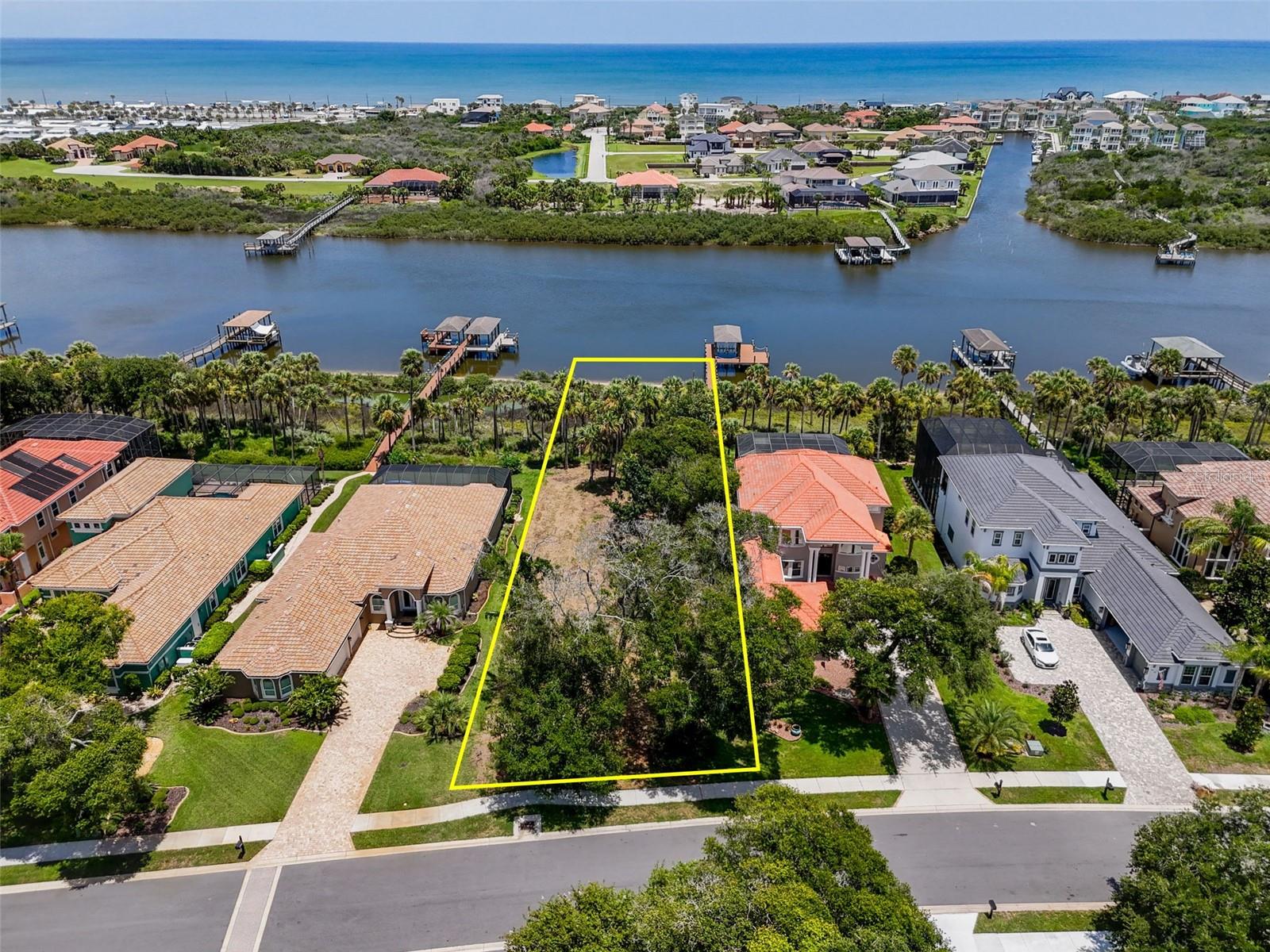 Don't miss this incredible opportunity to build your custom dream home in the prestigious gated community of Palm Coast Plantation! This beautiful RARE 70ft Lot offers breathtaking views of the Intracoastal Waterway, providing the perfect backdrop for spectacular sunrises, coastal breezes, and abundant Florida wildlife.

Palm Coast Plantation is one of Palm Coast's premier communities, offering a resort-style lifestyle with exceptional amenities including a clubhouse, fitness center, swimming pool and spa, tennis and pickleball courts, basketball court, playground, game room, and scenic walking and biking trails. Residents also enjoy access to Emerald Lake with a community boat ramp, fishing pier, and opportunities for kayaking, canoeing, and paddleboarding.

Ideally located just minutes from shopping, restaurants, golf courses, medical facilities, and the beautiful beaches of Flagler County, this homesite offers the perfect balance of privacy, luxury, and convenience. Whether you're ready to build today or invest for the future, this is your chance to own a piece of paradise with stunning Intracoastal Waterway views in one of Palm Coast's most desirable gated communities.