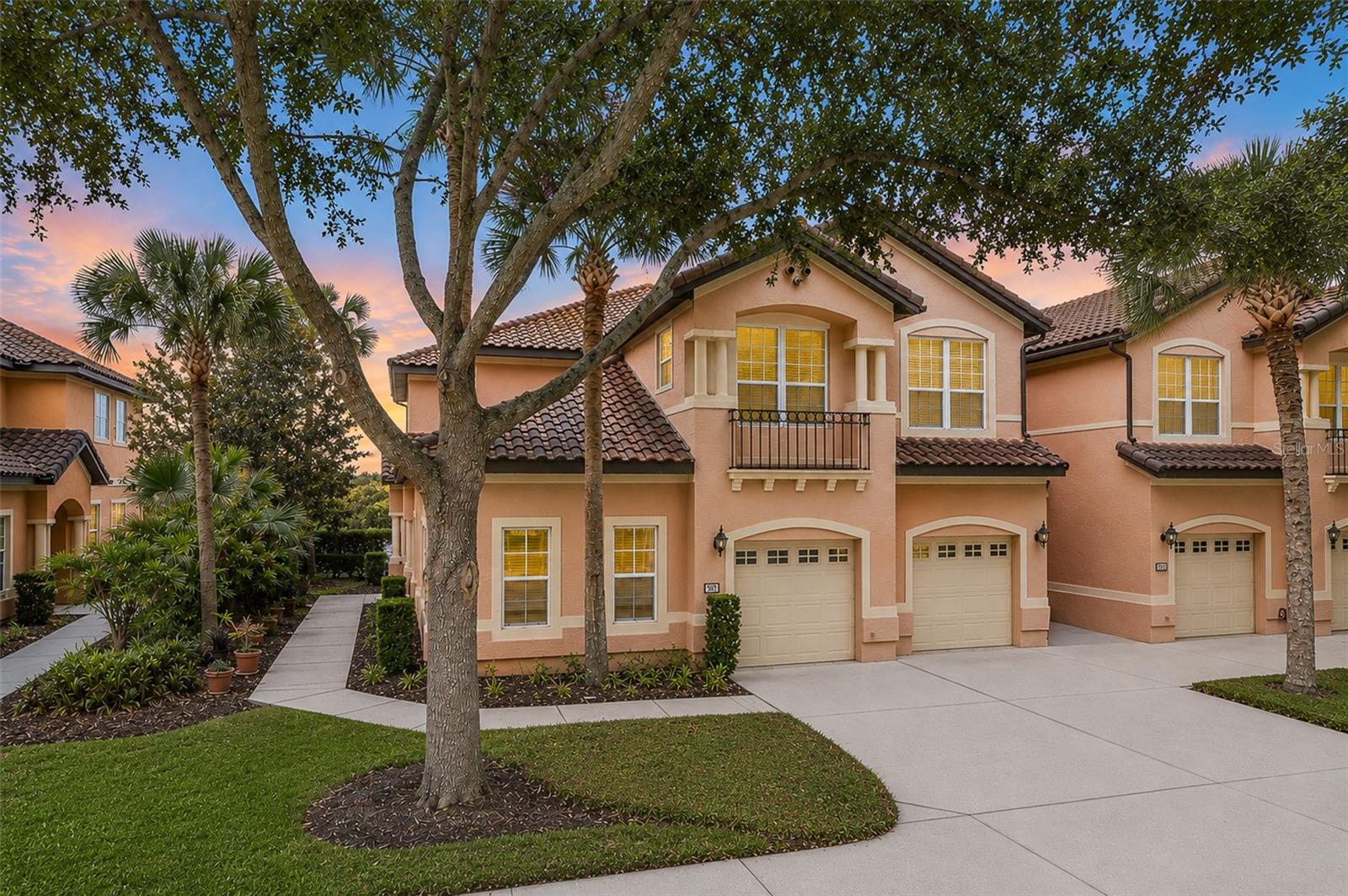 One or more photo(s) has been virtually staged. Experience resort living at its finest with this beautifully maintained 3-bedroom, 2-bath first floor condo offering 1,824 square feet of thoughtfully designed living space with breathtaking views of El Campeón, one of Mission Resort’s award-winning golf courses. From the moment you step through the foyer, you’re welcomed into a spacious living room filled with natural light and soaring ceilings that create an open, airy feel. Elegant French doors lead to the screened lanai, where you can relax and enjoy panoramic golf course views. The kitchen offers abundant storage, plenty of workspace, and a charming breakfast nook with bay windows perfectly positioned to overlook the course. The spacious primary suite is a true retreat, featuring double walk-in closets, dual vanities, a soaking tub framed by stately columns, and a walk-in shower. Two additional bedrooms and a full guest bath provide comfort and flexibility for hosting. Additional highlights include tile flooring throughout the main living areas for easy maintenance, tall ceilings, and access to the community pool. Enjoy the incredible lifestyle amenities Mission Resort + Club is renowned for, including two championship golf courses, on-site restaurants, and a luxurious spa. Conveniently located near shopping, dining, and the Florida Turnpike for easy access throughout Central Florida, this home combines comfort, functionality, and incredible scenery in one exceptional setting.