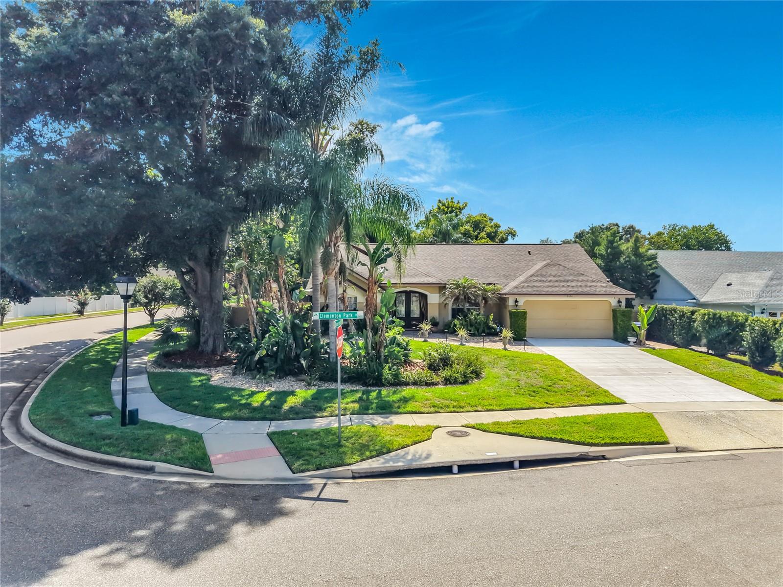 Welcome to this exceptional pool home located in the highly sought-after Dr. Phillips area of Pembrooke, offering the perfect blend of luxury, comfort and convenience. Situated on a beautifully landscaped corner lot of nearly half an acre, this meticulously maintained residence features a 3 bedroom plus a den, a spacious split- floor plan and an abundance of indoor and outdoor living space.
The heart of the home is the chef-inspired kitchen equipped with (1) a premium Wolf Gas Range with a pot filler, (2) multiple built in ovens and a (3) high-end Sub zero refrigerator, workstation, raised-panel cabinetry with lighting, crown molding and ample storage.  The dining and living areas showcase stunning views of the sparkling screened in saltwater pool creating the perfect setting for entertaining and every day living. Elegant Traverine Floors flows throughtout most of the home enhancing upscale feel.  
*Water heater 2017* Roof 2018* HVAC 2019* 
The spacious primary suite offers vaulted ceilings, direct access to the pool, dual walk-in-closets and abundant storage.  The luxurious primary bath features dual marble-top vanities, custom stone finishes and a beautifully designed walk-in shower with a convenient built-in bench.
Step outside to your private backyard retreat featuring an oversized screened saltwater pool, expansive paver patio, private side courtyard and a fully fenced yard designed for privacy and relaxation.  This generous lot provides plenty of room for outdoor enjoyment while maintaining a peaceful setting. Additional features include a built in gas pipes for a fireplace, leaf gutter guards, built-in shelving in the garage, Tankless waterheater a new double concrete driveway. Residents enjoy access to community amenities including a swimming pool and tennis courts, while being conveniently located near restaurant, world-class dining, upscale shopping, major Orlando park attractions and top rated schools. Don't miss this Florida finest rare gem in the Dr. Phillips area.  Call to schedule your showing!!