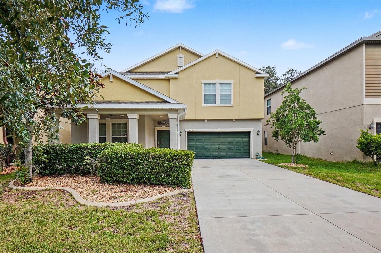 Step into this stunning 5-bedroom, 3-bath home located in the highly desirable gated 
community of Enclave at Boyette, where comfort, style, and convenience come together 
seamlessly. This thoughtfully designed residence offers a flexible floorplan perfect for 
multi-generational living, guests, or a growing household. 
The main level features a private bedroom and full bath, ideal for visitors or an in-law setup. 
The heart of the home is the chef-inspired kitchen, showcasing a spacious center island, 
abundant cabinetry, and elegant granite countertops—all flowing effortlessly into the 
open-concept living and dining areas for easy entertaining and everyday living. 
Upstairs, the primary suite provides a peaceful retreat with a generous layout and a walk-in 
closet, while three additional bedrooms—each with their own walk-in closet—offer exceptional 
storage and versatility. The second-floor laundry room adds unbeatable convenience. 
Step outside to your own private oasis featuring a screened-in, inground pool and a partially 
covered patio, perfect for year-round relaxation, grilling, or hosting gatherings in the Florida 
sunshine. 
A rare 3-car tandem garage provides ample room for vehicles, storage, or hobby space. 
All of this is perfectly positioned near shopping, dining, major highways, and everyday 
conveniences—making this home the ideal blend of location, lifestyle, and luxury. 
Don’t miss your chance to make this exceptional property yours.