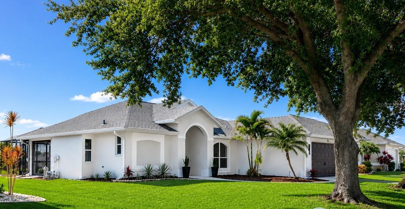 Welcome to 136 Long Meadow Ln in desirable Rotonda West! This beautifully updated waterfront pool home offers the perfect blend of comfort, style, and Florida living. Situated on the Rotonda canal in an awesome location, this move-in ready home features a brand new kitchen with upgraded granite countertops, all new stainless steel appliances, and a built-in microwave. The home also boasts a stunning new fireplace that creates a warm and inviting focal point in the living space.

Step outside and enjoy your private outdoor retreat featuring a new pool cage, new pool equipment, and tranquil canal views. The property’s mature landscaping is highlighted by two beautiful large oak trees that provide incredible character, shade, and curb appeal. Conveniently located near golf courses, beaches, boating, dining, and shopping, this exceptional home is ready for you to enjoy the best of Florida living!