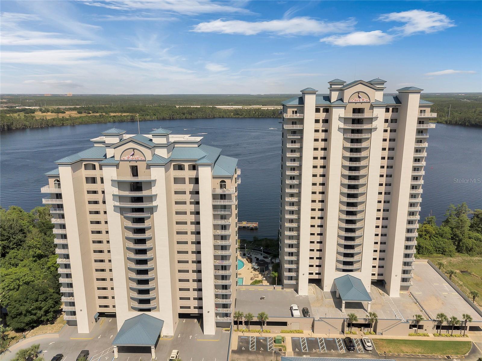Stunning 9th Floor Condo with Million-Dollar Views at Blue Heron Beach Resort! Discover a rare opportunity to own a fully furnished 1-bedroom condo at the sought-after Blue Heron Beach Resort. Just 2 miles from the Disney entrance, this AirBnB guest favorite boasts breathtaking views of Lake Bryan from its private balcony, making it the perfect vacation retreat or income-generating investment. You have the flexibility to self-manage on platforms like Airbnb/VRBO or choose any property manager for passive income. The resort offers impressive amenities, including two heated swimming pools, a jacuzzi, a fitness center, a boardwalk, and a dock with direct lake access. With a prime location just minutes from Disney World, Universal Studios, SeaWorld, upscale outlet malls, and top Orlando attractions, this condo offers a fantastic blend of location, comfort. Orange County Government has Blue Heron listed as a short-term rental property and is not intended for full time occupancy.