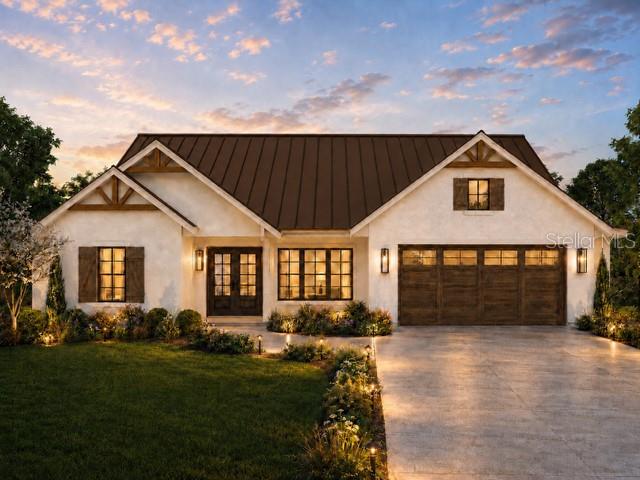 Pre-Construction. To be built. Welcome to this thoughtfully designed 4-bedroom, 2-bathroom new-construction home offering approximately 1,805 square feet of living space in Sebring. The open-concept layout features a spacious great room with a vaulted ceiling and electric fireplace, a generous dining area, and a modern kitchen with ample cabinetry and a walk-in pantry. The private primary suite includes a large walk-in closet and a well-appointed en-suite bathroom. Three additional bedrooms provide flexible space for family, guests, or a home office. Additional highlights include a dedicated laundry room, covered front and rear porches, impact-rated windows and exterior doors, and an attached two-car garage. Designed for comfortable Florida living with contemporary finishes and an inviting indoor-outdoor flow. Buyers may have the opportunity to select certain finishes.