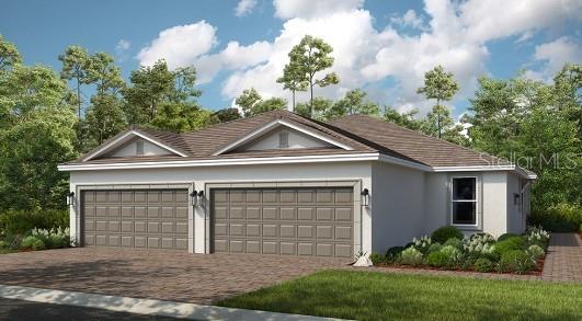 Under Construction. What's Special: Pond View | Close to Amenities | Close to Trails | Dedicated Study. New Construction – June Completion! Built by America's Most Trusted Home Builder. Welcome to the Ibis at 7751 Waning Moon Way in Esplanade at Skye Ranch! The Ibis offers a bright and thoughtfully designed layout with open living spaces that feel welcoming from the moment you step inside. The gathering room flows easily into the designer kitchen, creating a comfortable place for cooking, relaxing, and spending time with others. A private study sits nearby and provides a quiet spot for work or cozy moments at home. The primary suite serves as a peaceful retreat with a spacious walk-in closet, dual vanity sinks, an expansive shower, and a private commode. A secondary bedroom and full bathroom complete the home and give comfort for family or guests. Additional Highlights Include: tray ceiling package, study with pocket doors, extended patio cage with screened roof, 8' interior doors throughout, whole house impact windows, pre-plumb for laundry sink in laundry room, apron front kitchen sink, additional flush mount LED lights, vinyl plank, upgraded 42" kitchen cabinets and upgraded quartz countertops. Photos are for representative purposes only. MLS#A4683274 - Live your dream vacation every day in Esplanade at Skye Ranch! Esplanade offers a vibrant, resort-style lifestyle with endless opportunities to energize your body, mind, and spirit. From the moment you arrive, you’ll experience a world of fun and relaxation, with access to the Hub, Rendezvous Park, and Turner Park and soon, The Venue! Get ready for exciting amenities like a Bahama Bar and Grill, resort-style pool, state-of-the-art fitness center, bocce ball courts, bark park, and more. With community parks, sports fields, and a pet park, Esplanade is your personal playground. Stay active, stay relaxed, and embrace a lifestyle filled with adventure, every single day!