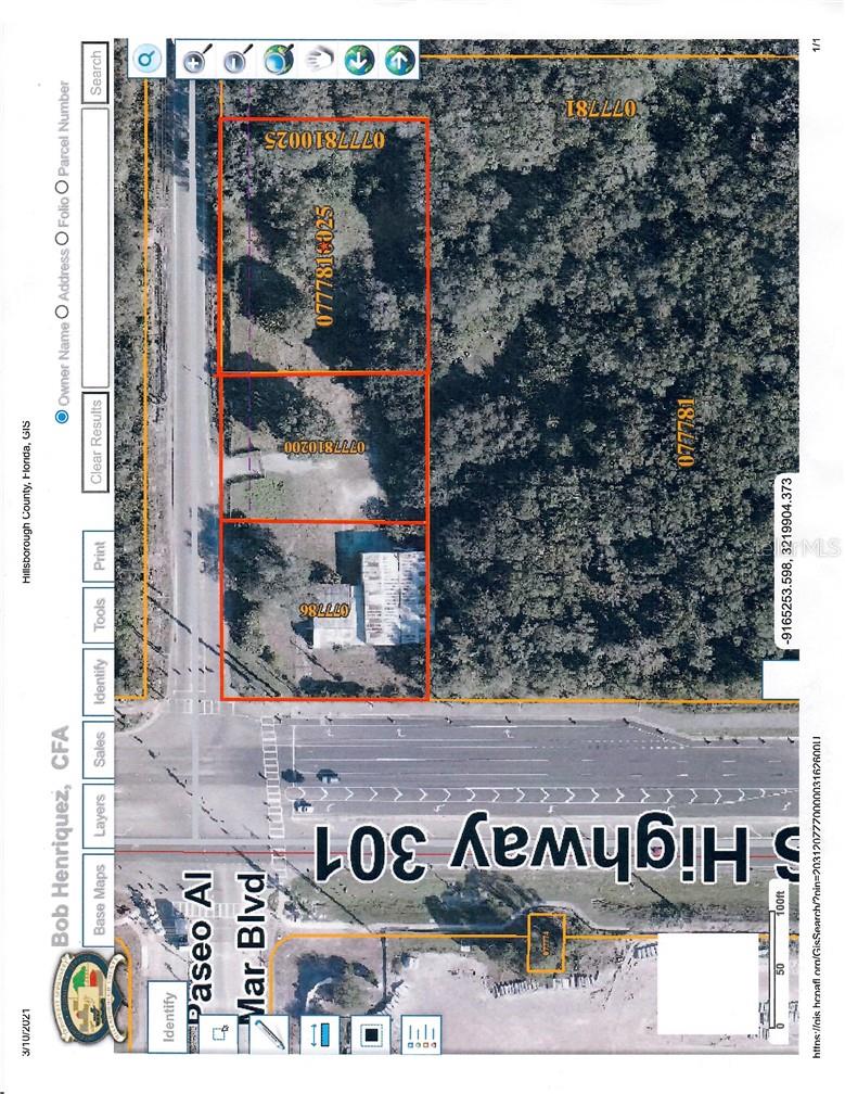 Hard Corner! High Traffic Counts, county will require 50ft Set back from the road for future road work. Water and Sewer and electric on site. Located in the South Shore area. Close to Tampa. Surrounded by newly developed communities, schools, shopping, and medical offices. Last corner available on this intersection. roadway will be extended to 41 bring more traffic from Big Bend road to this intersection.