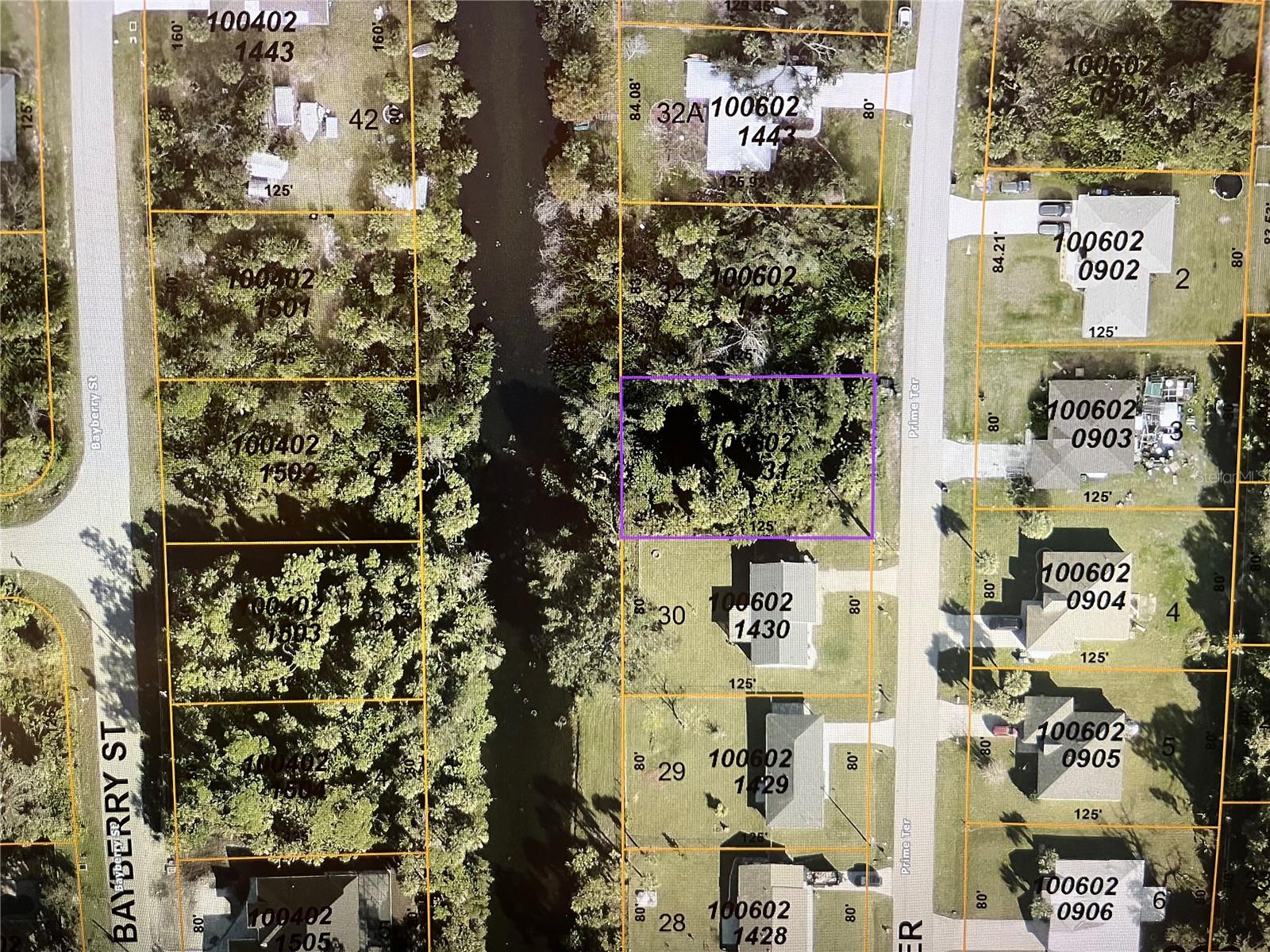 This residential lot has a nice waterfront view in a quiet neighborhood located in the young and growing North Port, one of the most popular locations to live.There are no deed restrictions or HOA fees.  Excellent location, peaceful neighborhood, minutes from WARM MINERAL SPRINGS and I-75 & Tamiami Trail!  Convenient to Florida’s best beaches, golfing, public boat ramps, marinas, shopping, physicians, water park, Atlanta Braves Spring Training Stadium, Historic Riverfront Downtown Punta Gorda & Fishermen’s Village, and a short drive to Sanibel, Venice, Fort Myers, and Boca Grande, etc.  All information is deemed reliable, but not guaranteed; buyer to confirm all.