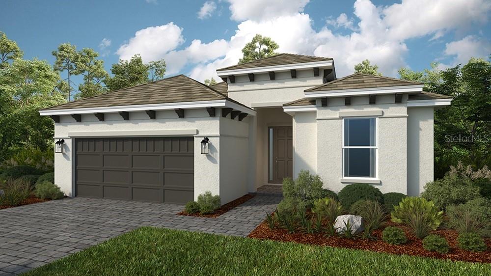 Under Construction. What's Special: No Rear Neighbors | Close to Amenities | Close to Trails. New Construction – January Completion! Built by America's Most Trusted Home Builder. Welcome to the Lazio II at 7420 Moonbeam Avenue in Esplanade at Skye Ranch! This stunning new home offers an open and inviting layout with a spacious great room that flows seamlessly into the dining area and a gourmet kitchen featuring a striking waterfall edge kitchen island and quartz countertops, perfect for entertaining. The primary suite is privately tucked away with a well-appointed bath and walk-in closet with direct access to the laundry room. Two secondary bedroom suites and a dedicated study provide versatility for guests or work-from-home needs. Enjoy the extended covered lanai featuring a private pool and spa, creating the perfect setting for relaxation and year-round enjoyment. Additional Highlights Include: 10' ceilings, 8' interior doors, 10' garage extension, upgraded front door, tray ceiling pkg, outdoor kitchen rough-in, upgraded cabinets and flooring, apron front kitchen sink, and garage floor seal with flakes and clearcoat. Photos are for representative purposes only. MLS#A4698577

Live your dream vacation every day in Esplanade at Skye Ranch! Esplanade offers a vibrant, resort-style lifestyle with endless opportunities to energize your body, mind, and spirit. From the moment you arrive, you’ll experience a world of fun and relaxation, with access to the Hub, Rendezvous Park, and Turner Park and soon, The Venue! Get ready for exciting amenities like a Bahama Bar and Grill, resort-style pool, state-of-the-art fitness center, bocce ball courts, bark park, and more. With community parks, sports fields, and a pet park, Esplanade is your personal playground. Stay active, stay relaxed, and embrace a lifestyle filled with adventure, every single day!