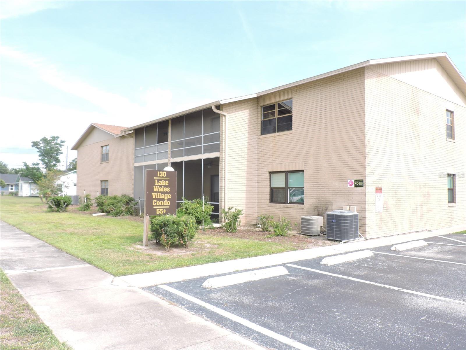 GREAT BUY ON THIS VERY AFFORDABLE NEAT AND CLEAN 2 BEDROOM 2 BATH GROUND FLOOR CONDO UNIT IN BEAUTIFUL LAKE WALES.  WITH ALL TILED AND VINYL FLOORS ITS EASY MAINTENCE. CONVENIENT LOCATION IN TOWN AND CLOSE TO SHOPPING AND MEDICAL FACILITIES. THE UNIT HAS A SPACIOUS LIVING AND DINING AREA, PRIMARY BEDROOM HAS ADDITIONAL CLOSET FOR EXTRA STORAGE.  THE COMPLEX HAS A NICE POOL, LAUNDRY FACILITY, COMMUNITY AREA AND EXTRA STORAGE SPACE. THE CONDO FEE IS $413 A MONTH AND COVERS, MAINTENCE OF POOL AND GROUNDS, SEWER AND TRASH AND WATER. DON'T DELAY, CALL TODAY FOR YOUR APPOINTMENT.