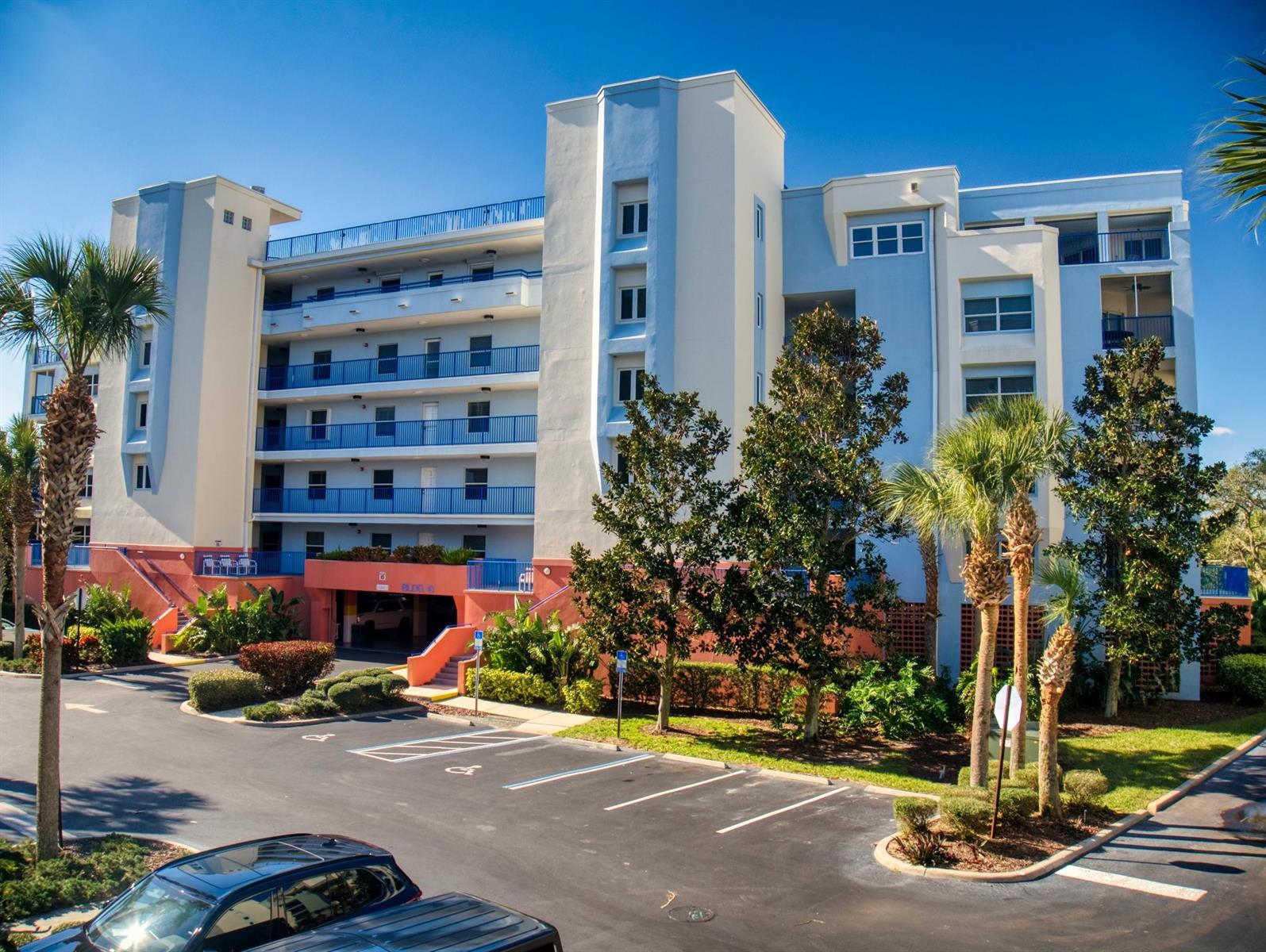 The luxury, condo you have been waiting for is now available.  The premier resort styled Ocean Walk at New Smyrna Beach, is a sprawling, well maintained tropical paradise. Never rented, this condo was designed with exceptional architectural details and features include 9' ceilings, arched built-in shelving, 24”x24” ceramic tile, hurricane rated sliding doors & windows with plantation shutters and window treatments.  The open design lends to entertaining with glossy, black quartz countertops for serving, seating or at a table for more formal dining.  The primary bedroom is spacious with a tranquil view over the estuary leading to the waters of the Intracoastal Waterway. Double sinks, walk-in shower, and a jetted jacuzzi tub, along with an abundance of closet and storage space make up this ample owner’s suite. From the moment you step thru the door, you are greeted with a fabulous view of the estuary and Florida wildlife.  Your large screened in balcony is the perfect spot to read, enjoy a glass of wine and watch the sunset.  Wait; there’s more… private storage unit by elevators, dedicated assigned parking, dedicated access to the no-drive beach which is only steps away. Lifestyle amenities include 2 clubhouses, 2 heated pools, spas, fully equipped gym, tennis courts, shuffleboard, bocce ball, outdoor BBQ area, theater room and walking trails. Close to Orlando, Daytona Speedway, Kennedy Space Center and 5 min drive to the Canaveral National Seashore. The white sand beach attracts shore birds, nesting sea turtles, and is perfect for long walks, bike rides, surfing, watching rocket launches, fishing, or just relaxing. New Smyrna Beach is one of the top beaches in Florida, situated on a barrier Island between the Atlantic Ocean and the Indian River Lagoon.  Call today for your private showing in person or a live Facetime tour before it’s too late. Pack your bags; Paradise is only a decision away. ;LocationDescription: Condo ;Water: City