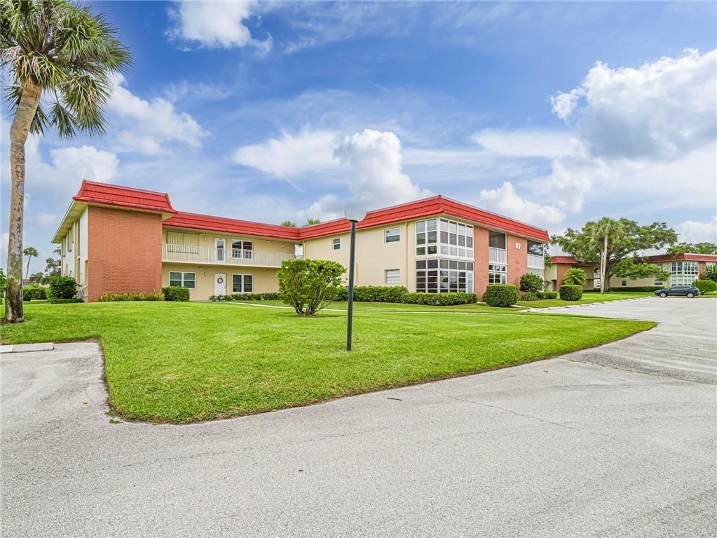 The time to buy is NOW! A most tempting offering for this absolutely adorable first floor condo overlooking the lake and fairways in golf course community with lots of amenity opportunities! Mint and ready for you! Open and airy feel featuring impact windows/doors throughout, upscale granite kitchen, beautiful bath, glass porch/Florida room, crown moldings, & views! Beaches, Parks, Theater, Farmers Market, Art Museum, Botanical Gardens all close by! Restaurant and golf at your fingertips. Manageable living includes water, sewer, trash, internet. 55+ neighborhood. Why wait - Live the good life!